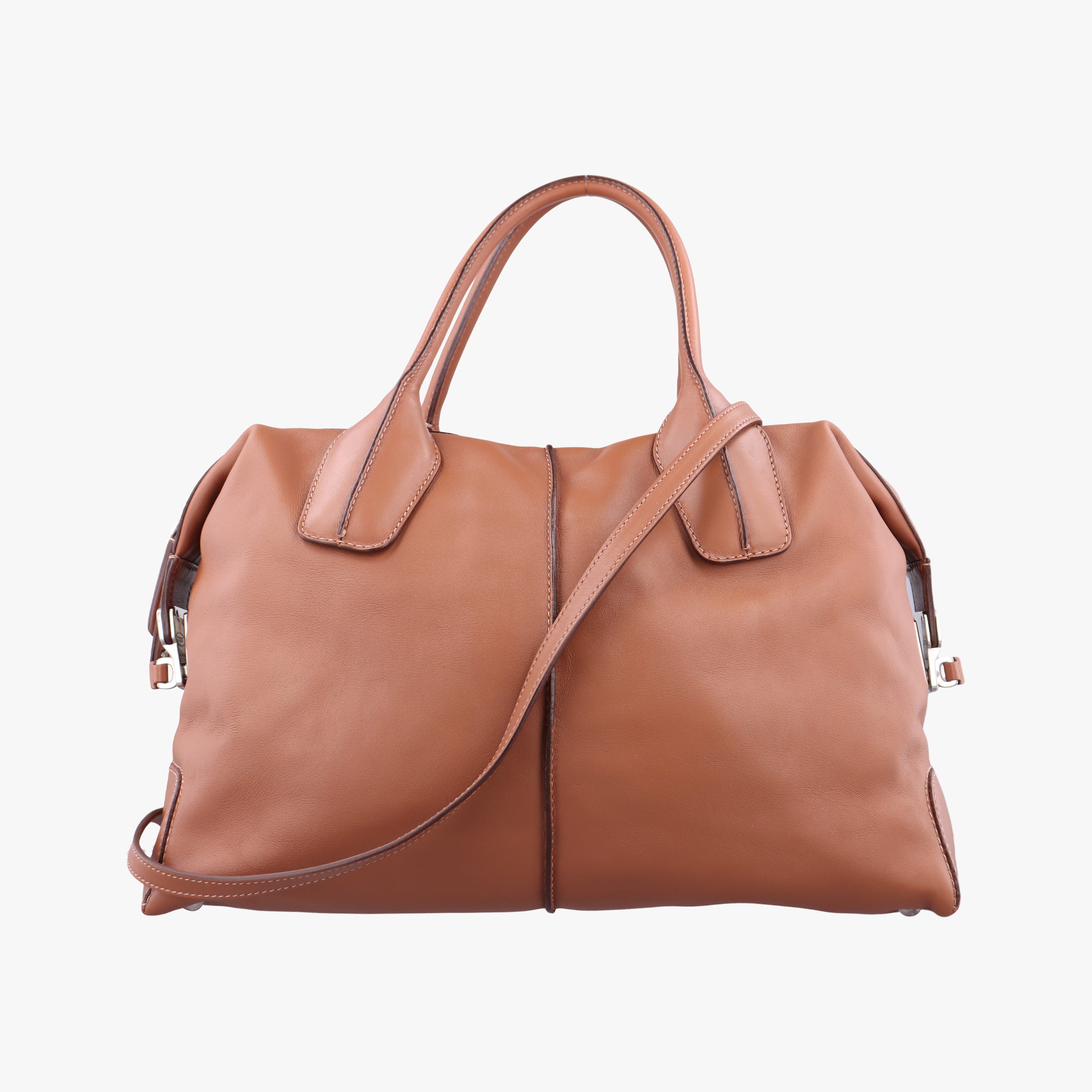Secondhand TODS D Styling Brown Leather  shoulderbag | stylenewstar