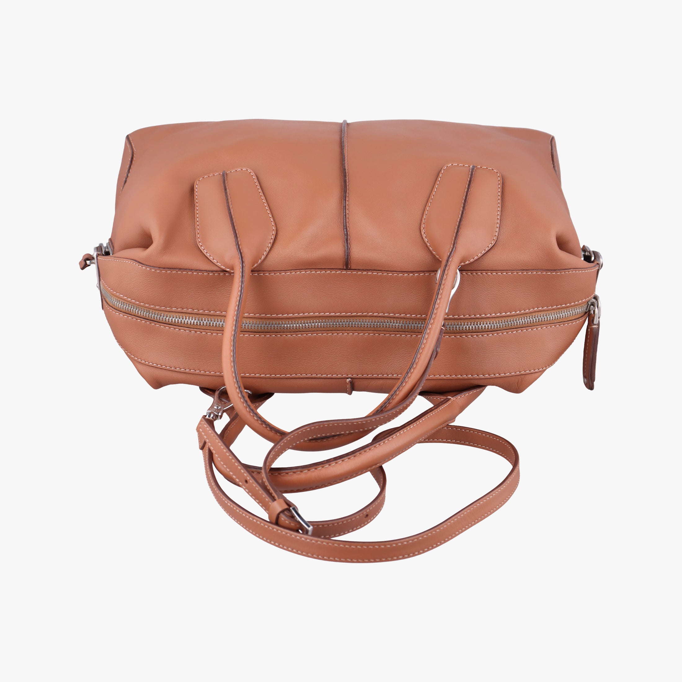 Secondhand TODS D Styling Brown Leather  shoulderbag | stylenewstar