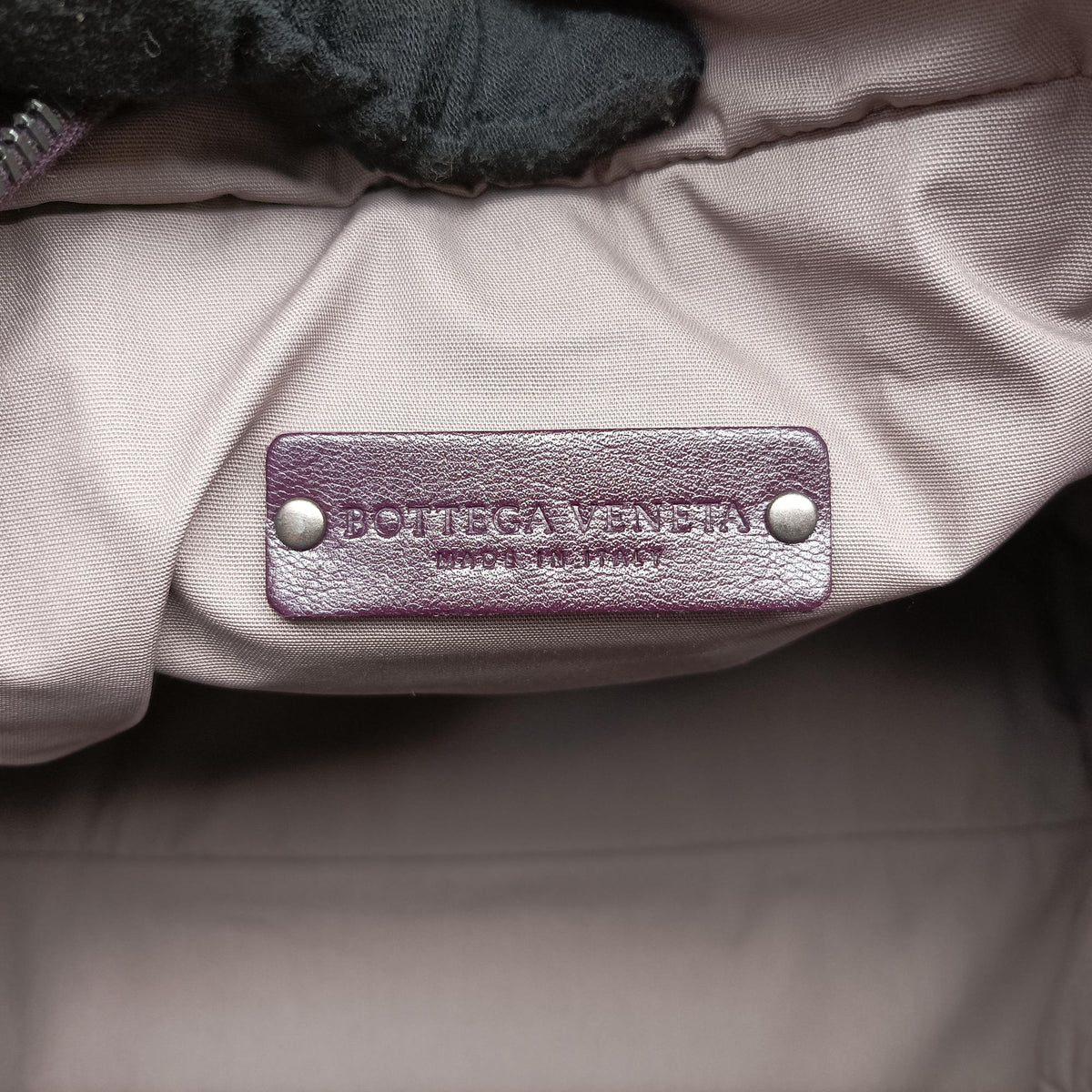 Pre-owned Bottega Veneta Intrecciato business Purple Leather  handbag | stylenewstar