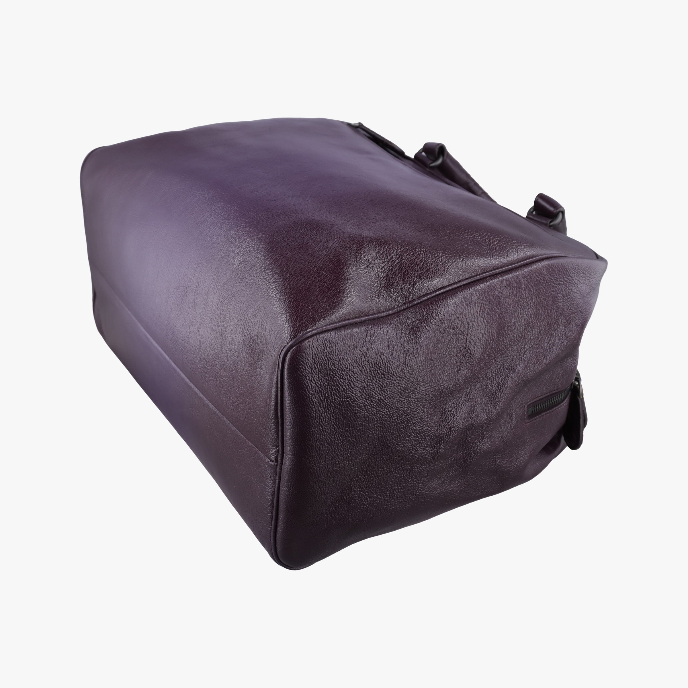 Pre-owned Bottega Veneta Intrecciato business Purple Leather  handbag | stylenewstar
