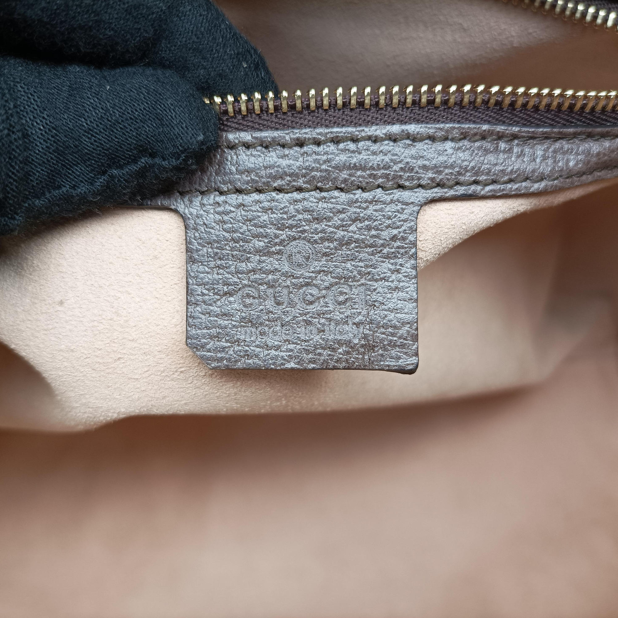 Vintage Gucci Ophidia Beige×Brown PVC coated canvas×Leather 524537 shoulderbag | stylenewstar