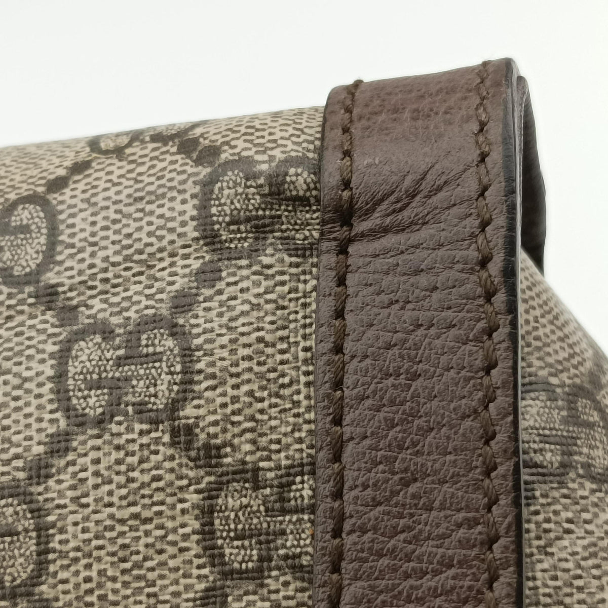 Vintage Gucci Ophidia Beige×Brown PVC coated canvas×Leather 524537 shoulderbag | stylenewstar