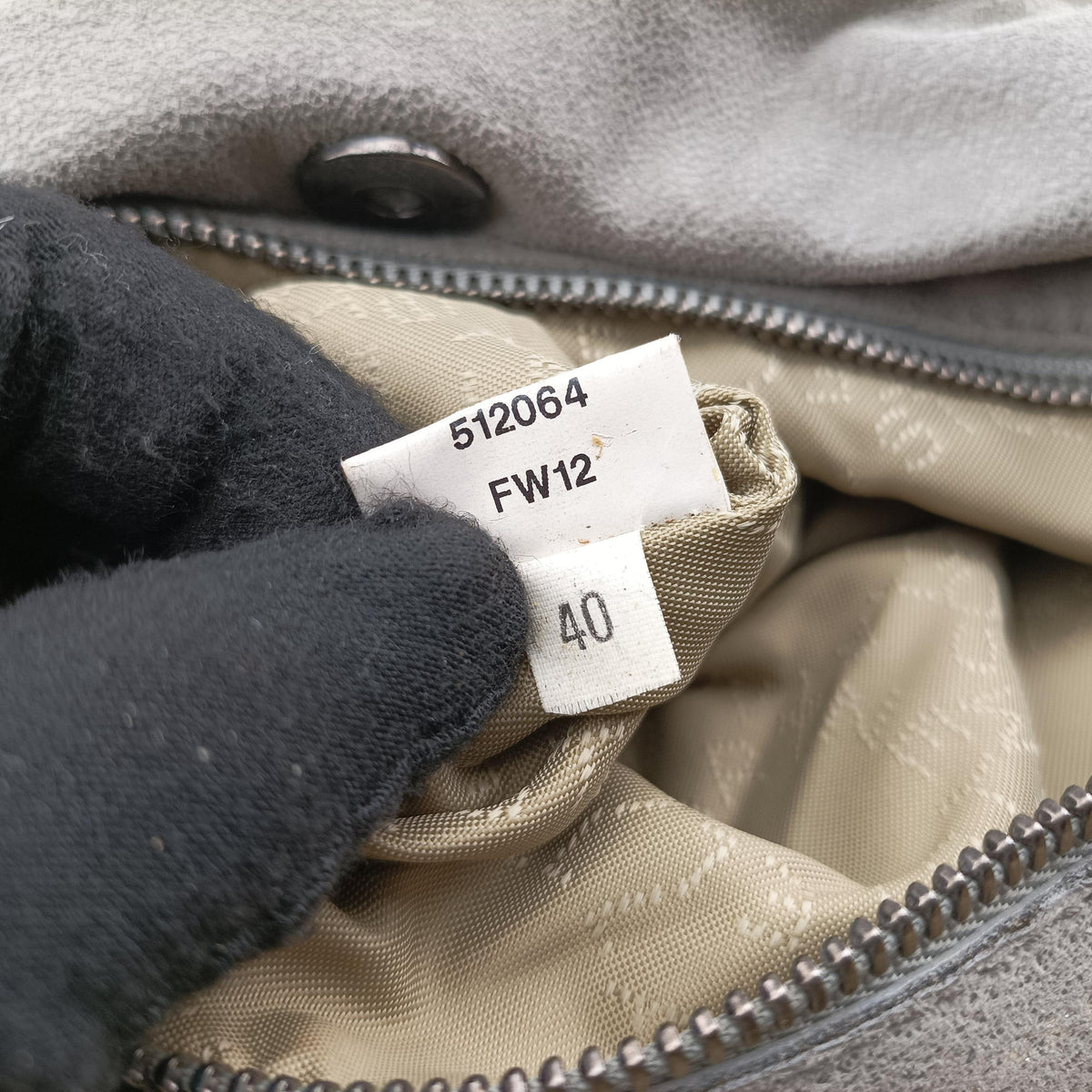 Pre-owned Stella McCartney Falabella Grey Vegan leather  shoulderbag | stylenewstar
