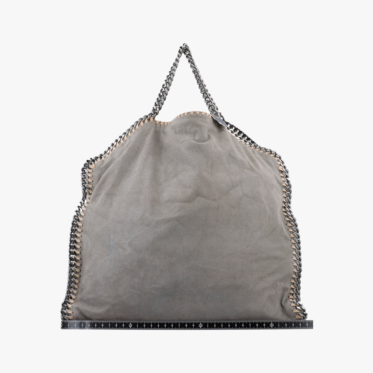 Pre-owned Stella McCartney Falabella Grey Vegan leather  shoulderbag | stylenewstar