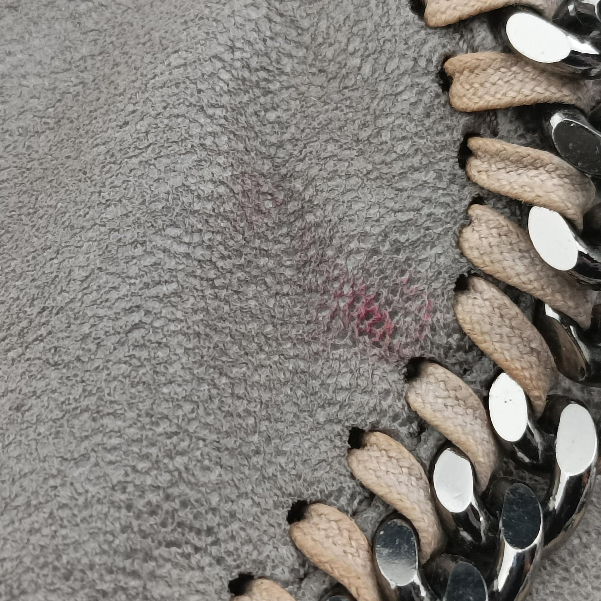 Pre-owned Stella McCartney Falabella Grey Vegan leather  shoulderbag | stylenewstar