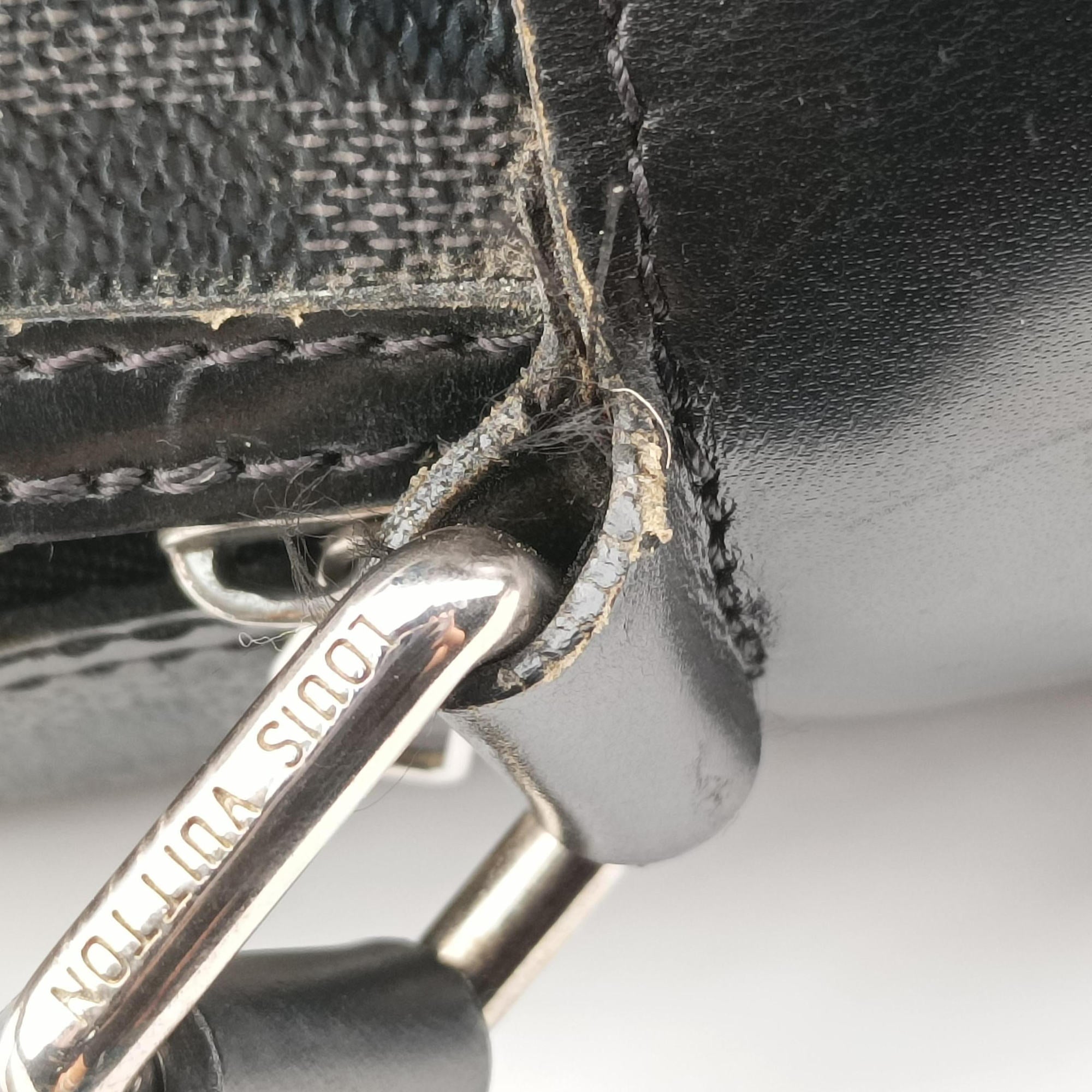 Pre-owned Louis Vuitton IEOH Noir Damier GRAPHITE N45252 shoulderbag | stylenewstar