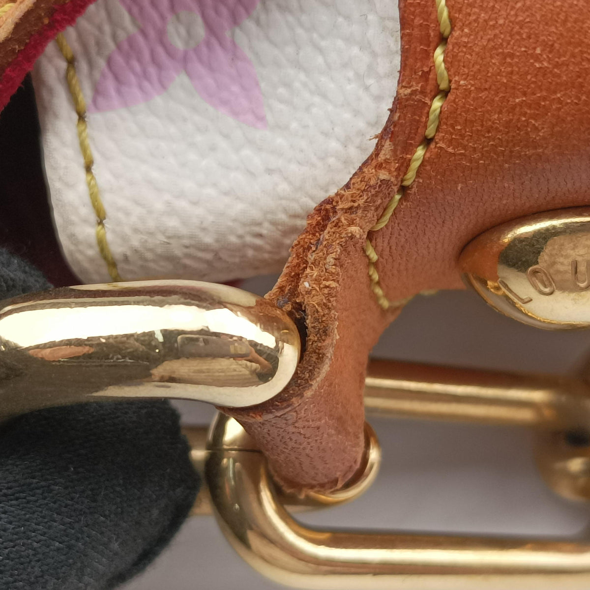 Pre-owned Louis Vuitton MARILYN white Monogram Multicolor M40127 shoulderbag | stylenewstar