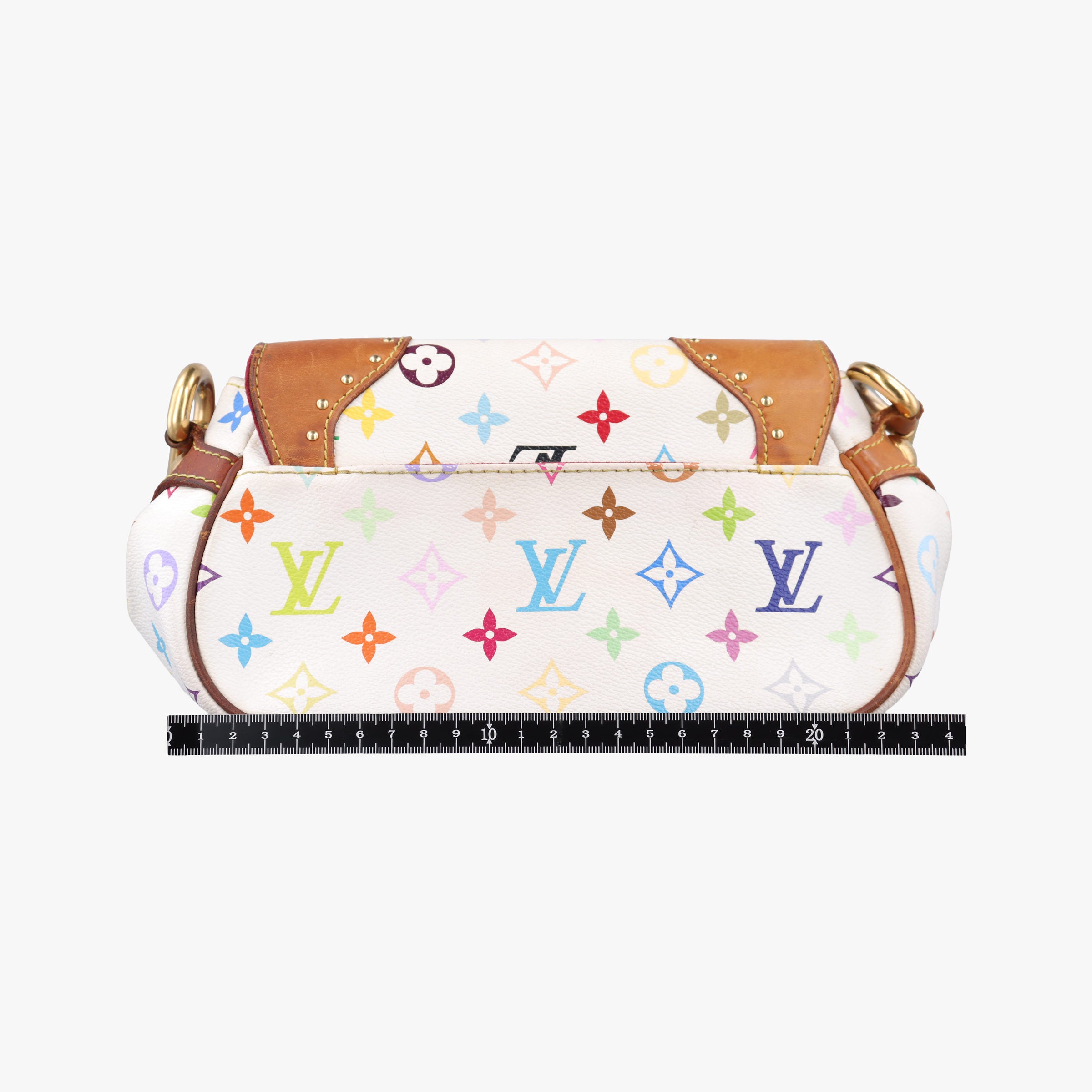 Pre-owned Louis Vuitton MARILYN white Monogram Multicolor M40127 shoulderbag | stylenewstar