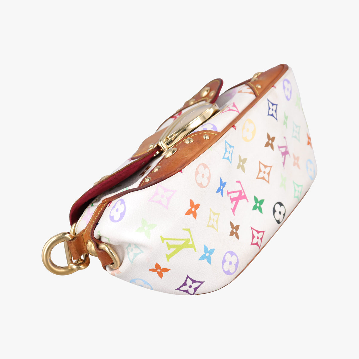 Pre-owned Louis Vuitton MARILYN white Monogram Multicolor M40127 shoulderbag | stylenewstar