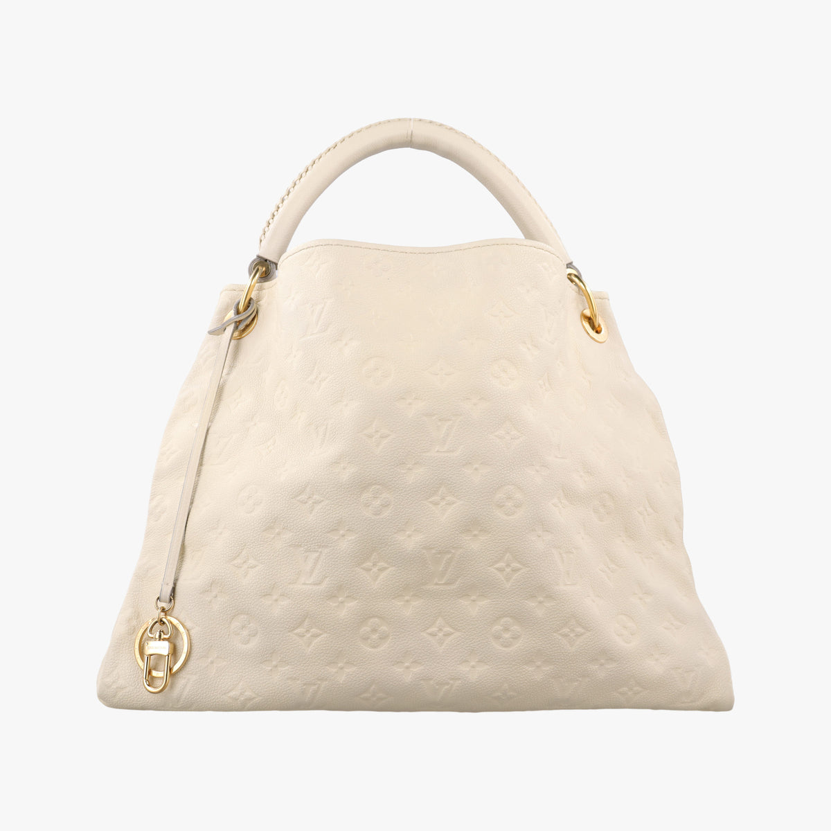 Pre-owned Louis Vuitton ARTSY MM NEIGE Monogram Empreinte M93449 handbag | stylenewstar