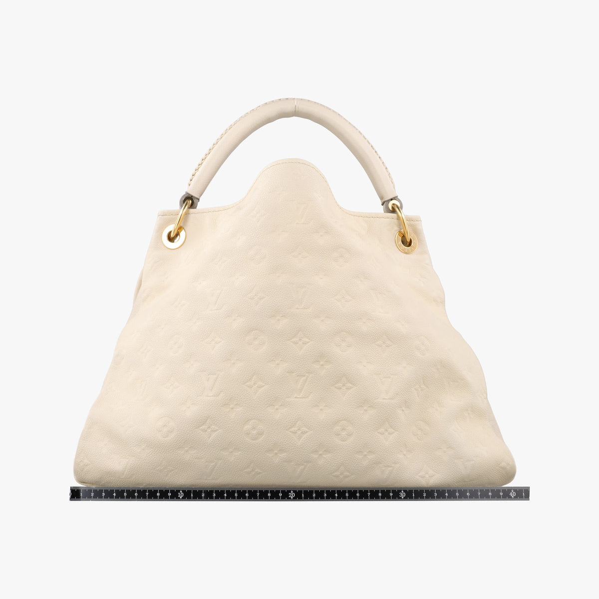 Pre-owned Louis Vuitton ARTSY MM NEIGE Monogram Empreinte M93449 handbag | stylenewstar