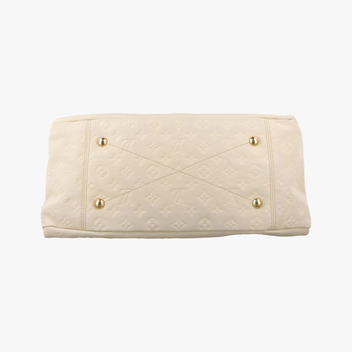 Pre-owned Louis Vuitton ARTSY MM NEIGE Monogram Empreinte M93449 handbag | stylenewstar