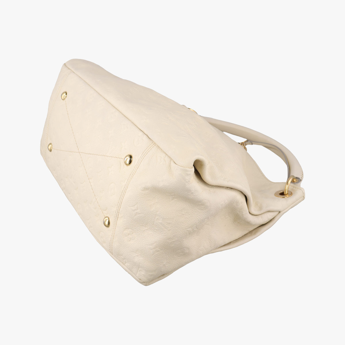Pre-owned Louis Vuitton ARTSY MM NEIGE Monogram Empreinte M93449 handbag | stylenewstar