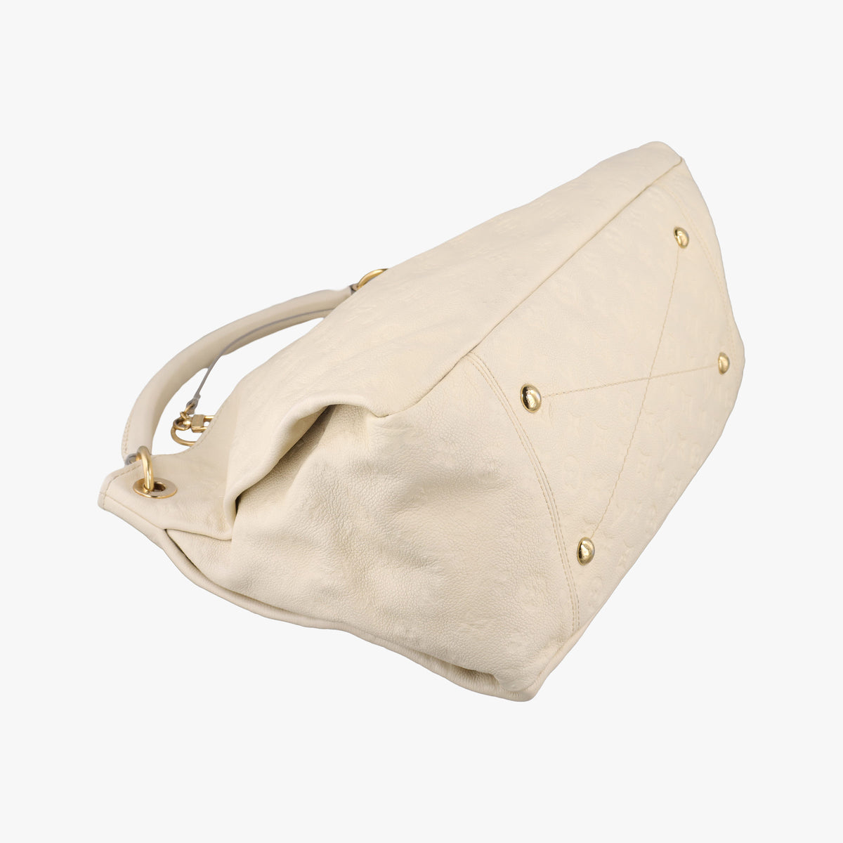 Pre-owned Louis Vuitton ARTSY MM NEIGE Monogram Empreinte M93449 handbag | stylenewstar