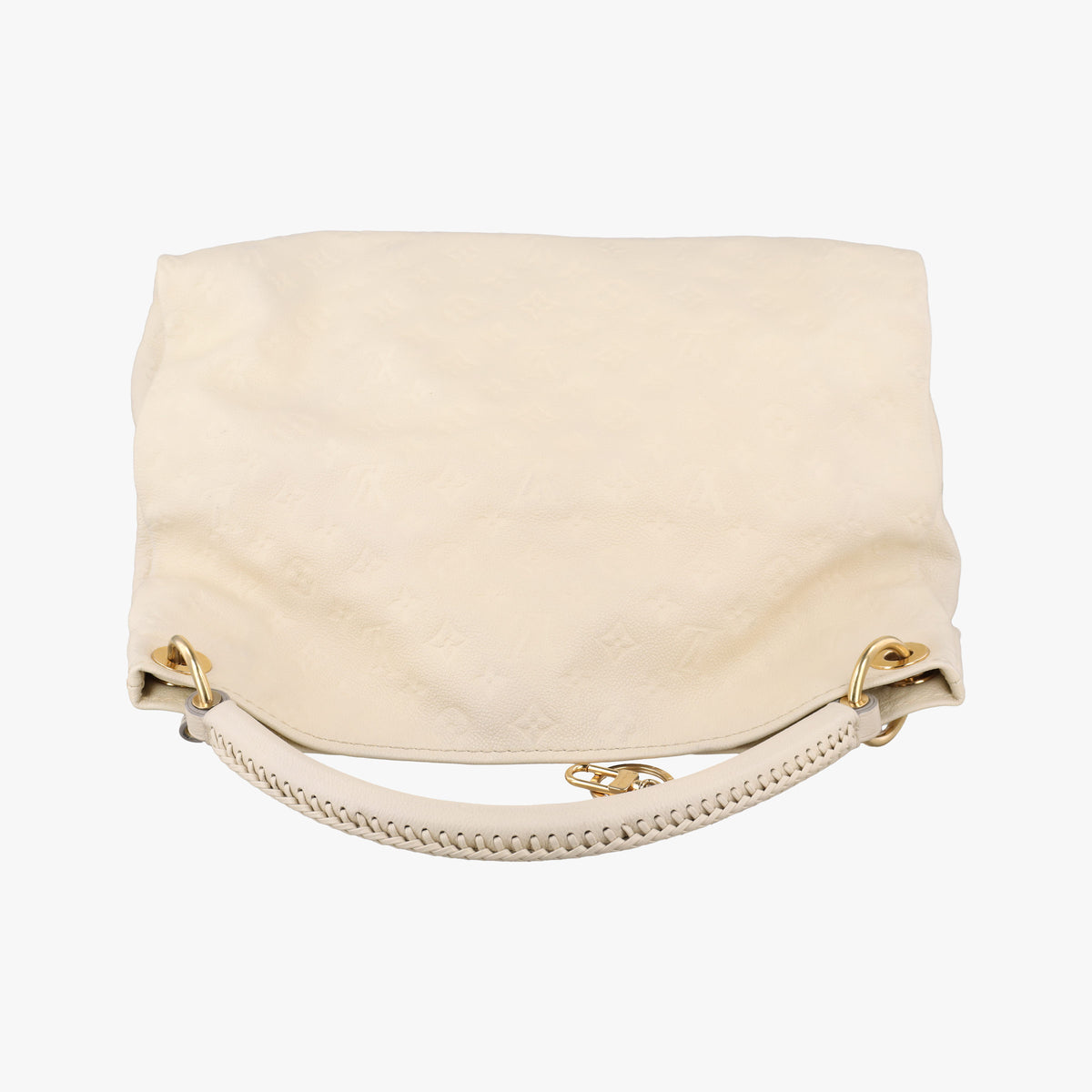 Pre-owned Louis Vuitton ARTSY MM NEIGE Monogram Empreinte M93449 handbag | stylenewstar
