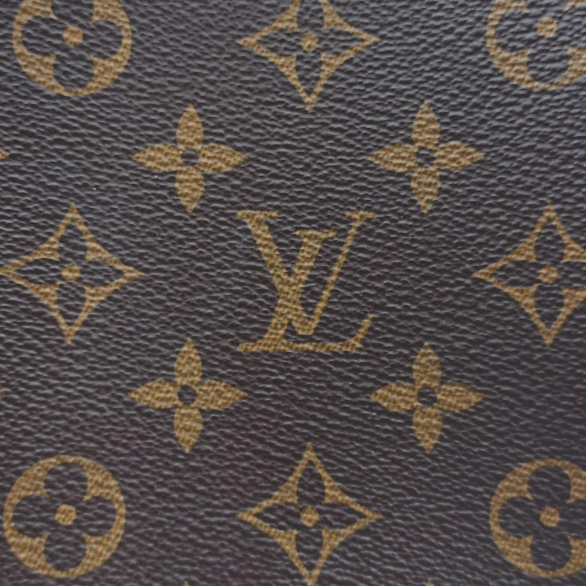 Pre-owned Louis Vuitton NeoNoe BROWN×Noir Monogram Canvas M44020 shoulderbag | stylenewstar