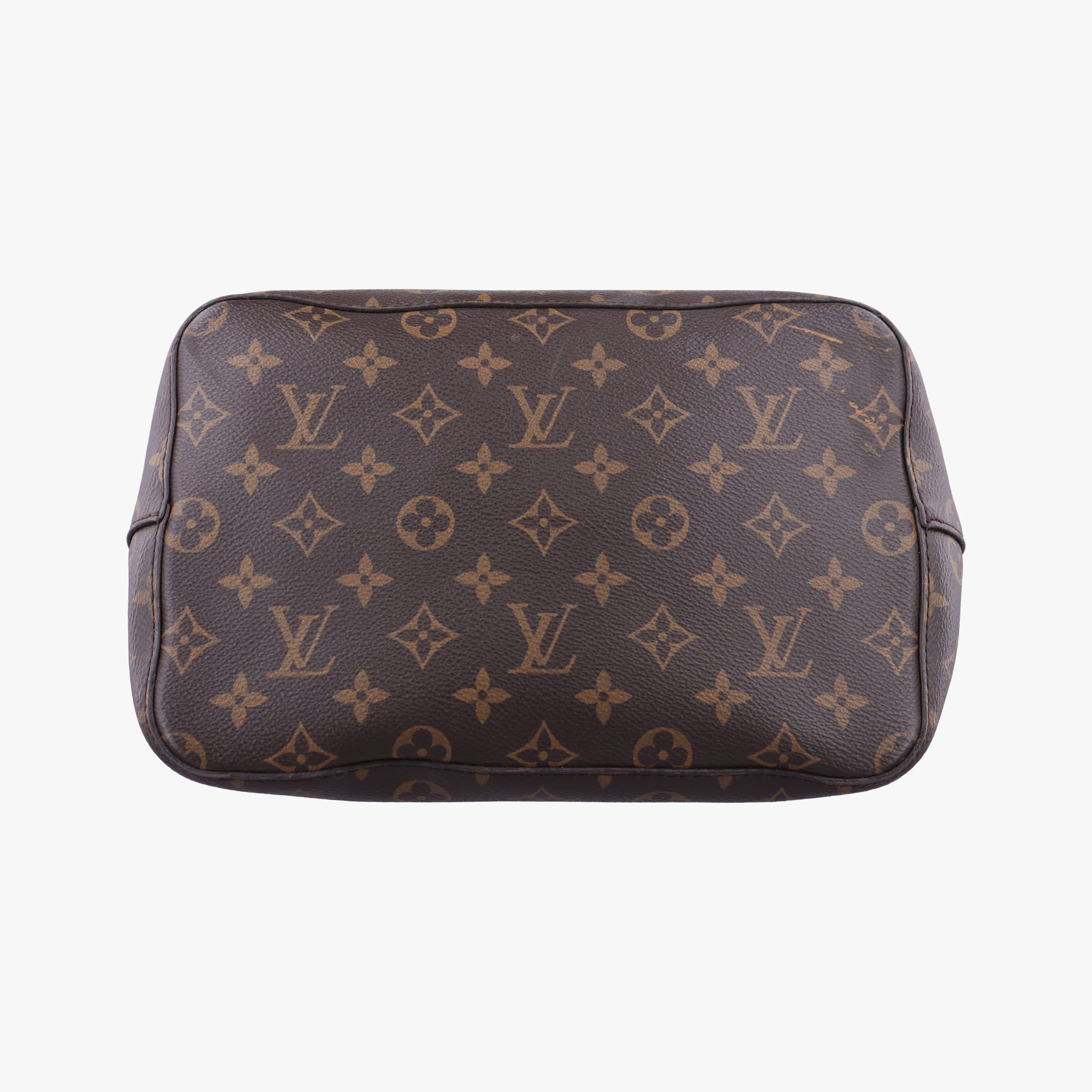 Pre-owned Louis Vuitton NeoNoe BROWN×Noir Monogram Canvas M44020 shoulderbag | stylenewstar