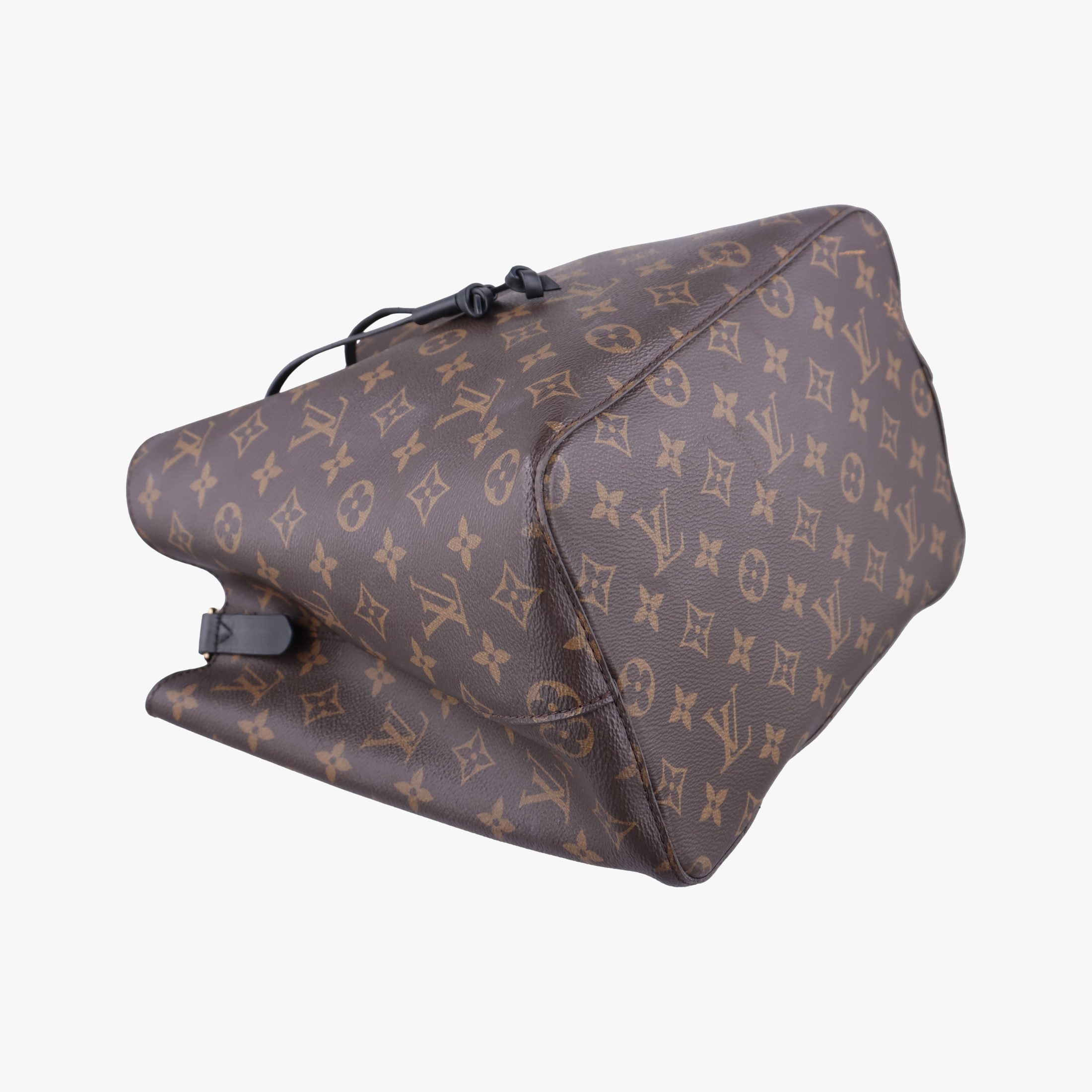 Pre-owned Louis Vuitton NeoNoe BROWN×Noir Monogram Canvas M44020 shoulderbag | stylenewstar