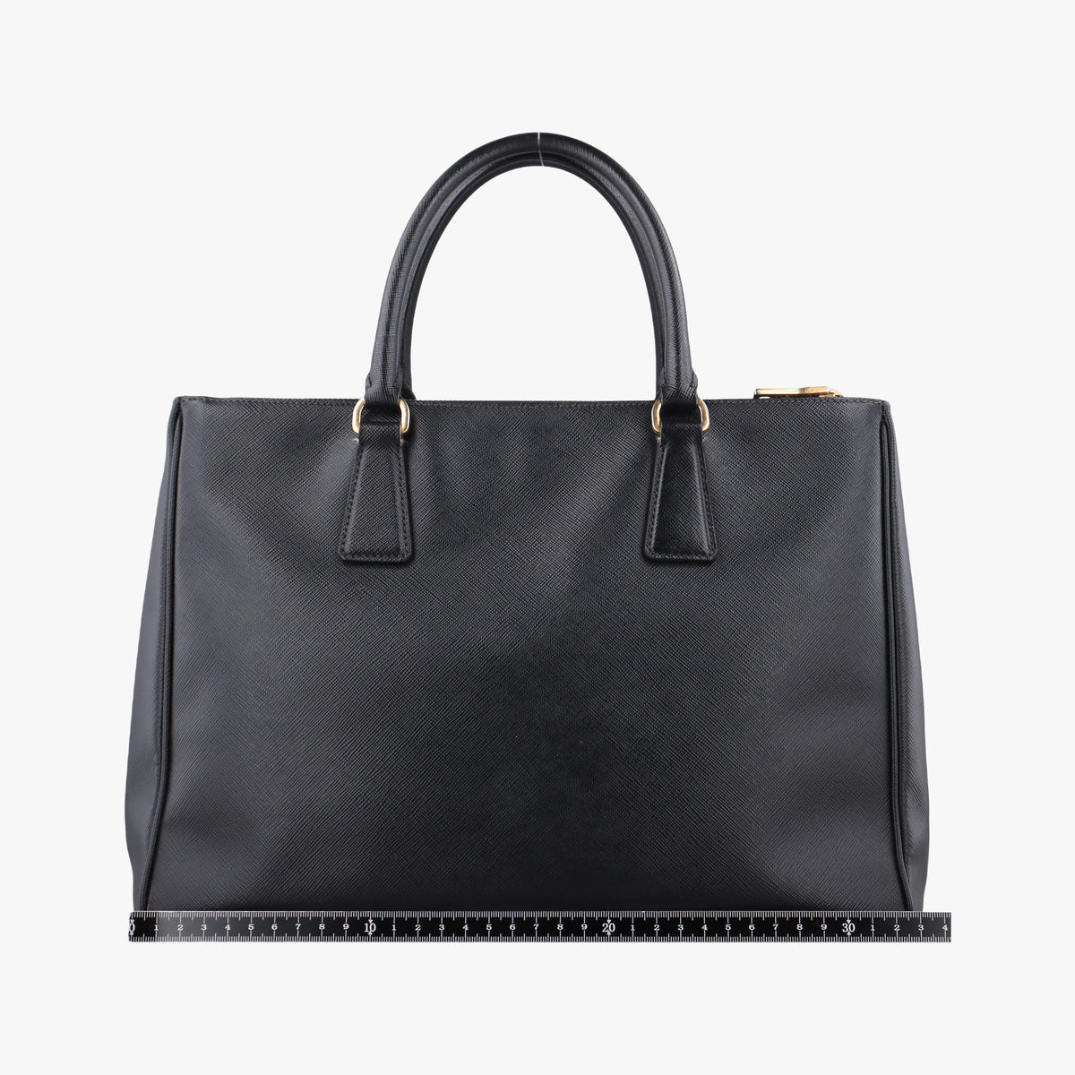 Pre-owned Prada Galleria Black SAFFIANO Leather BN2274 shoulderbag | stylenewstar