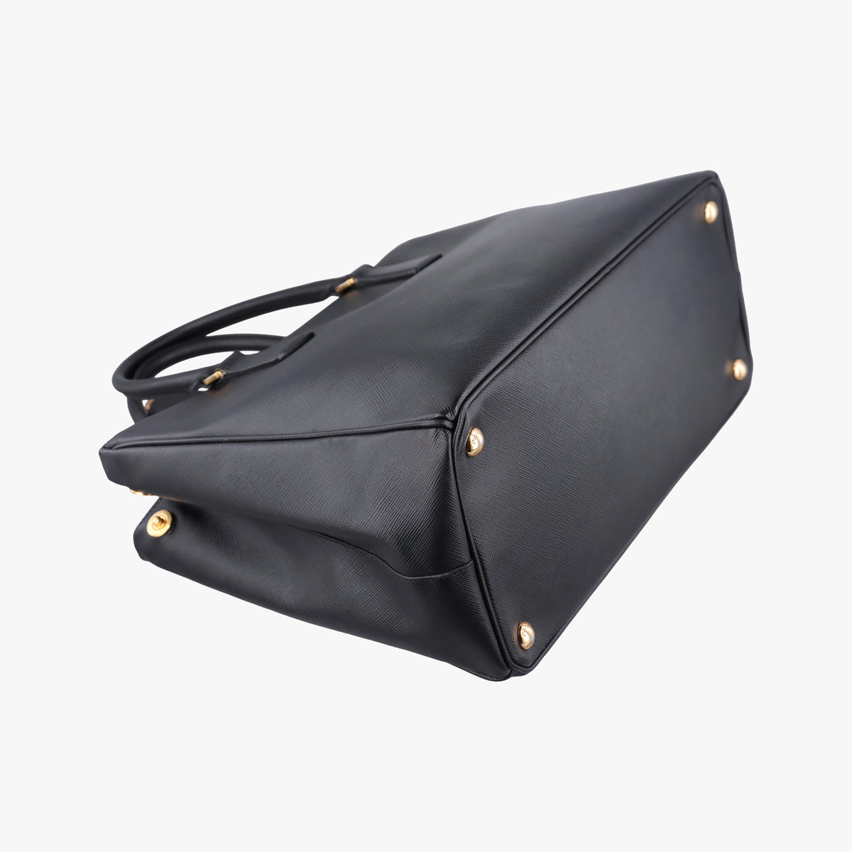 Pre-owned Prada Galleria Black SAFFIANO Leather BN2274 shoulderbag | stylenewstar
