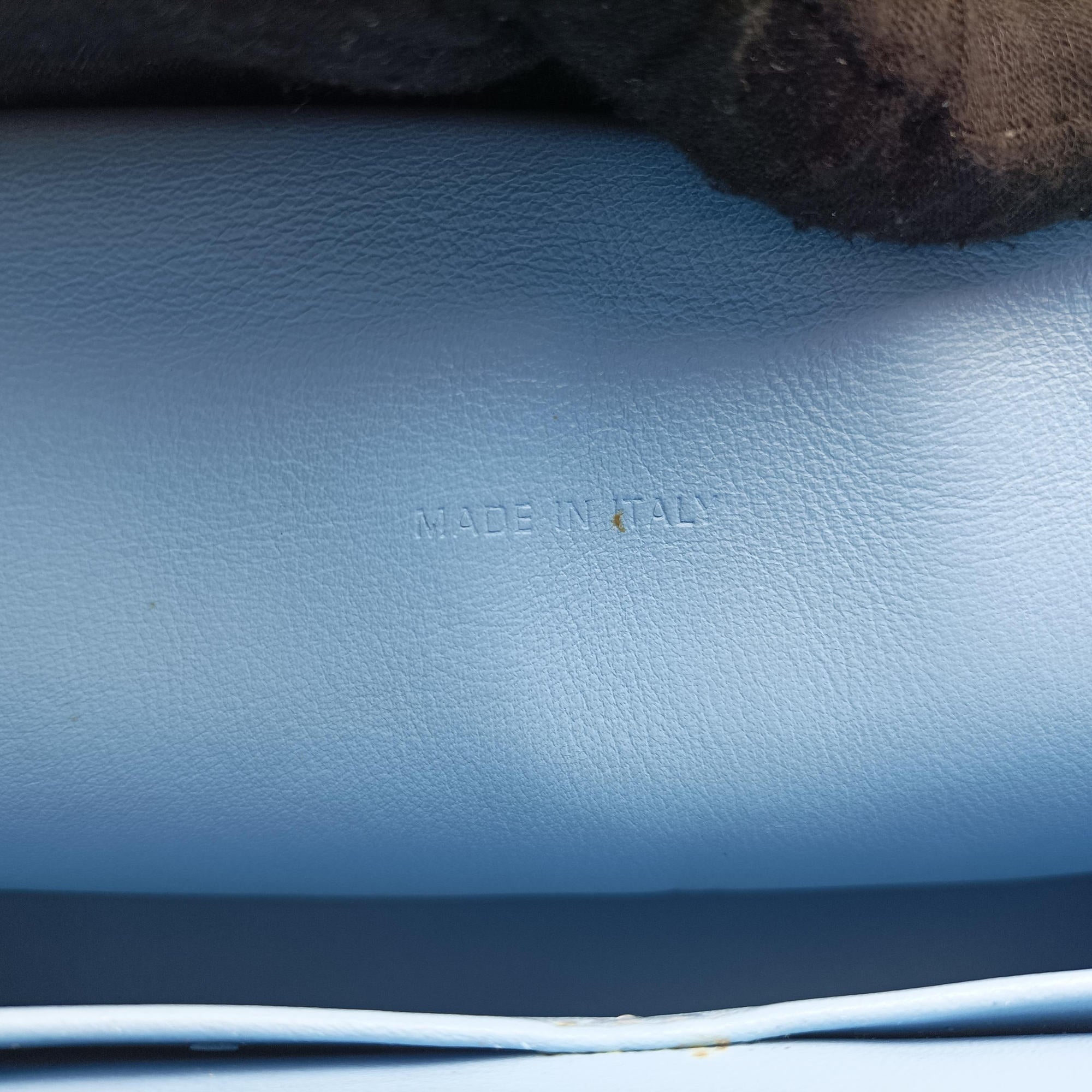 Pre-owned Christian Dior Be Dior Navy×Blue Leather  shoulderbag | stylenewstar