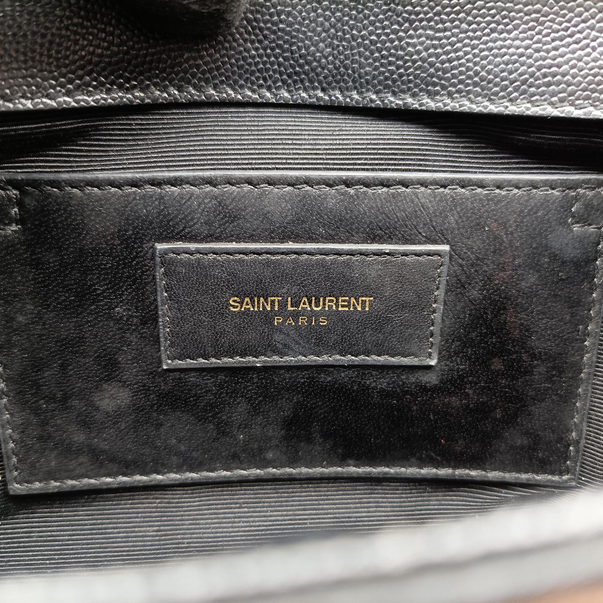 Vintage Yves Saint Laurent KATE Black Leather 354121 shoulderbag | stylenewstar