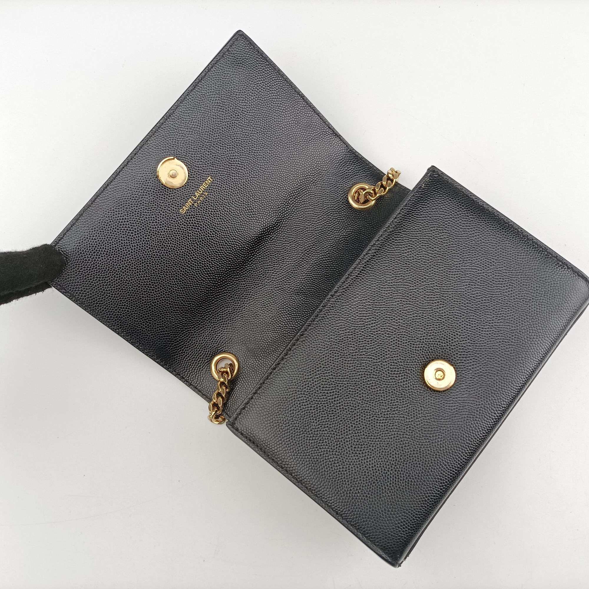 Vintage Yves Saint Laurent KATE Black Leather 354121 shoulderbag | stylenewstar
