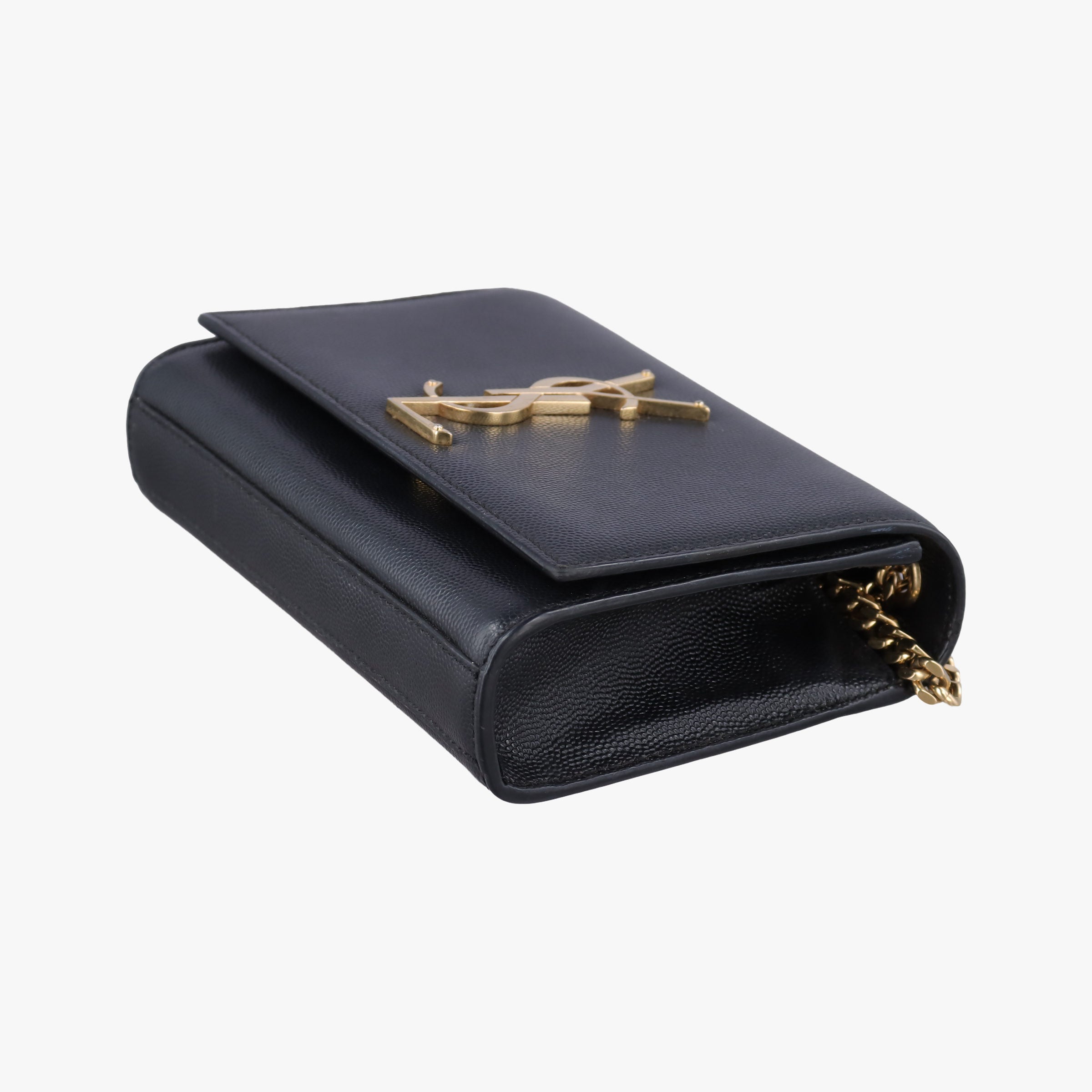 Vintage Yves Saint Laurent KATE Black Leather 354121 shoulderbag | stylenewstar