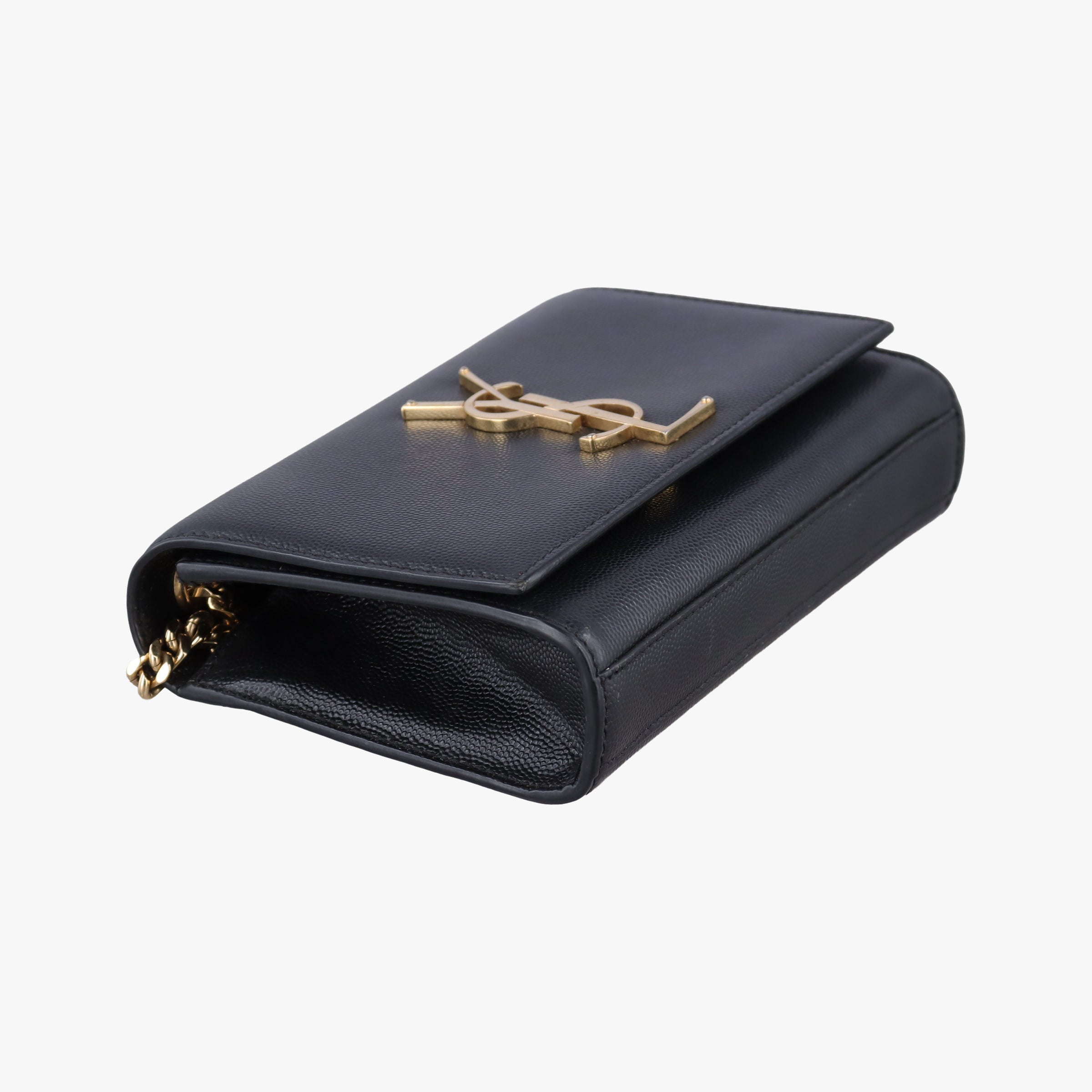 Vintage Yves Saint Laurent KATE Black Leather 354121 shoulderbag | stylenewstar