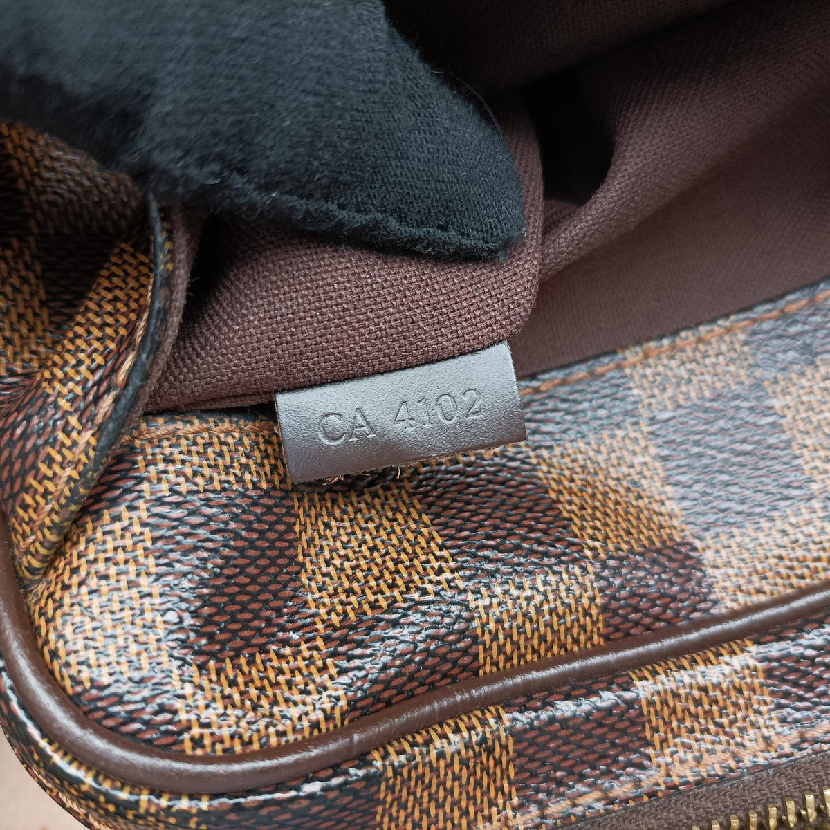 Pre-owned Louis Vuitton Bum Bag Brooklyn EBENE Damier Canvas N41101 bum bag/waist bag | stylenewstar