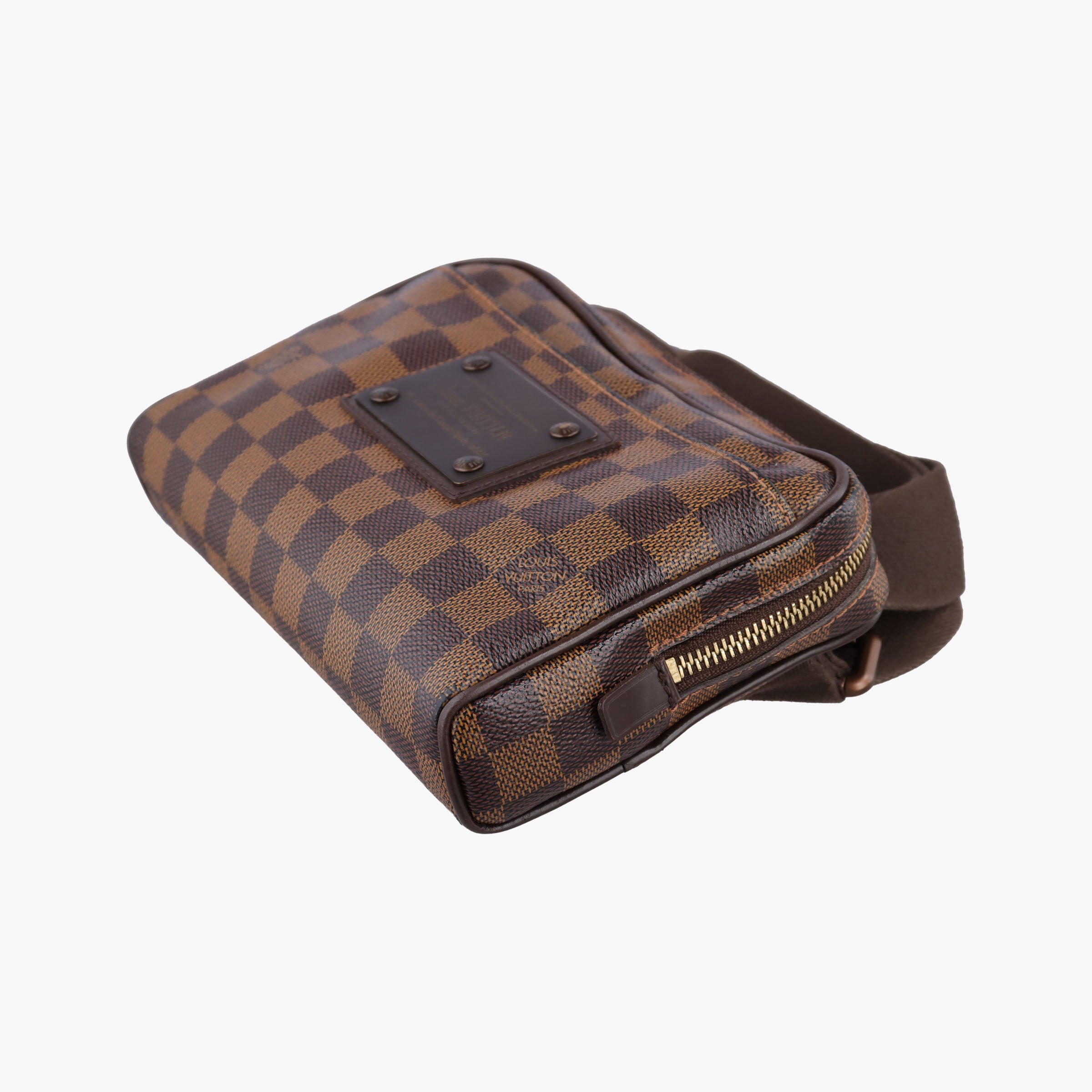 Pre-owned Louis Vuitton Bum Bag Brooklyn EBENE Damier Canvas N41101 bum bag/waist bag | stylenewstar