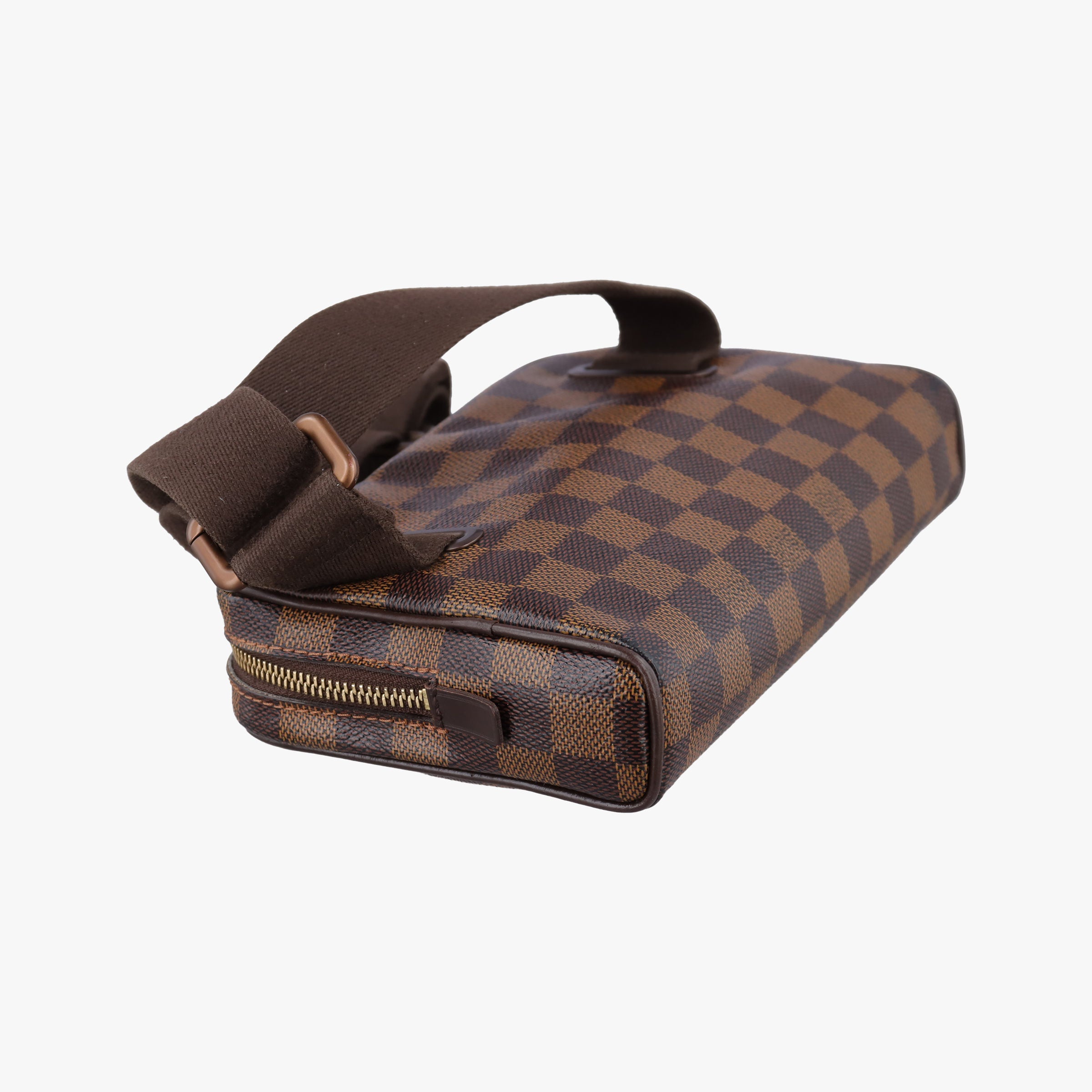 Pre-owned Louis Vuitton Bum Bag Brooklyn EBENE Damier Canvas N41101 bum bag/waist bag | stylenewstar