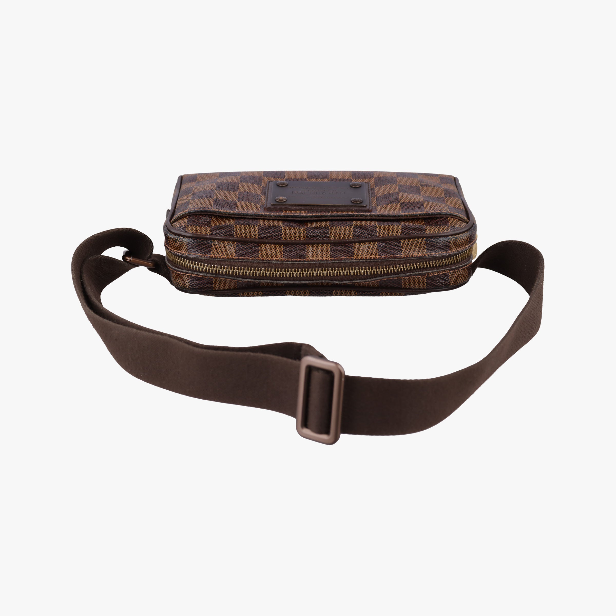 Pre-owned Louis Vuitton Bum Bag Brooklyn EBENE Damier Canvas N41101 bum bag/waist bag | stylenewstar