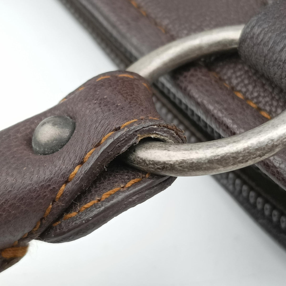 Secondhand Christian Dior Trotter Brown Canvas × Leather  handbag | stylenewstar