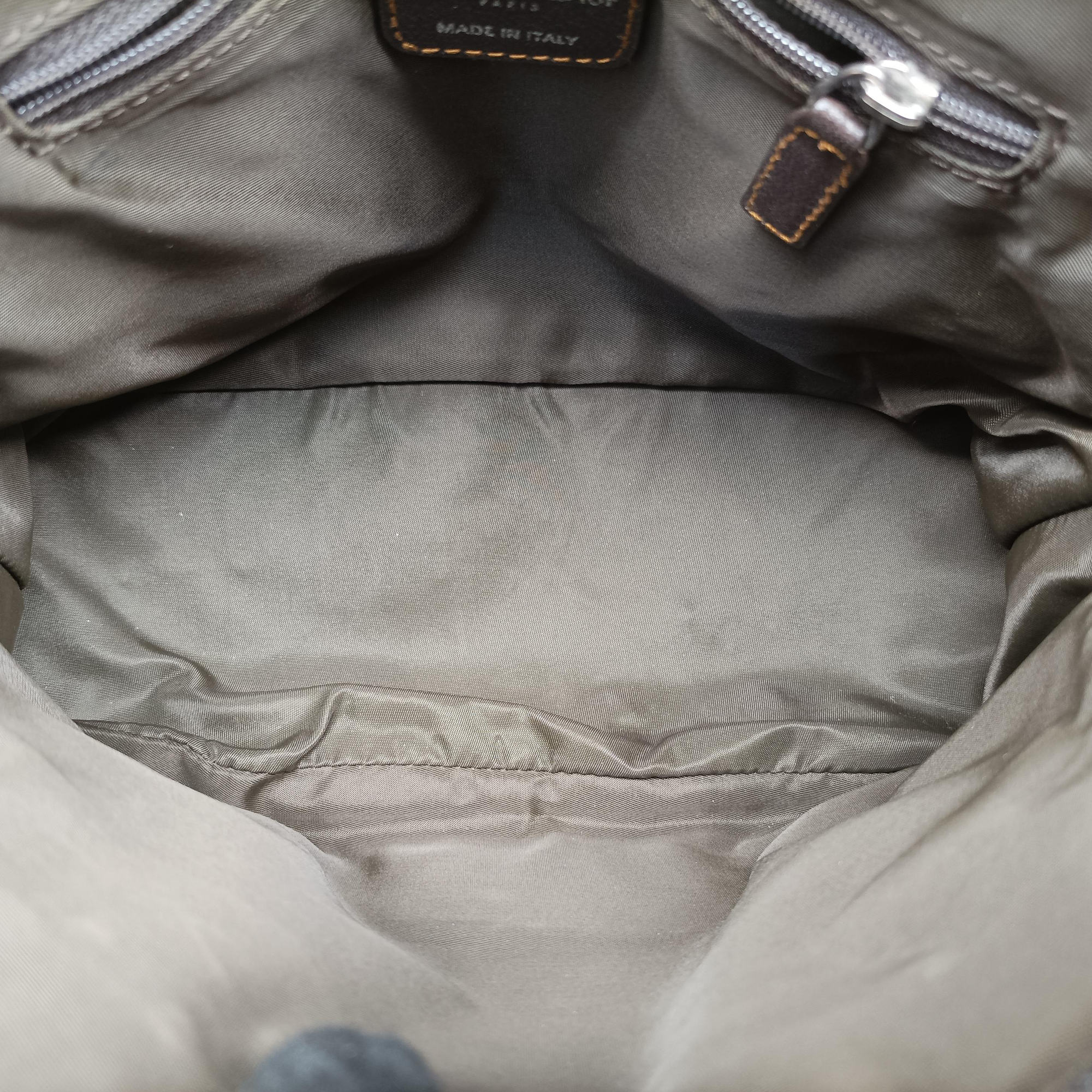 Secondhand Christian Dior Trotter Brown Canvas × Leather  handbag | stylenewstar