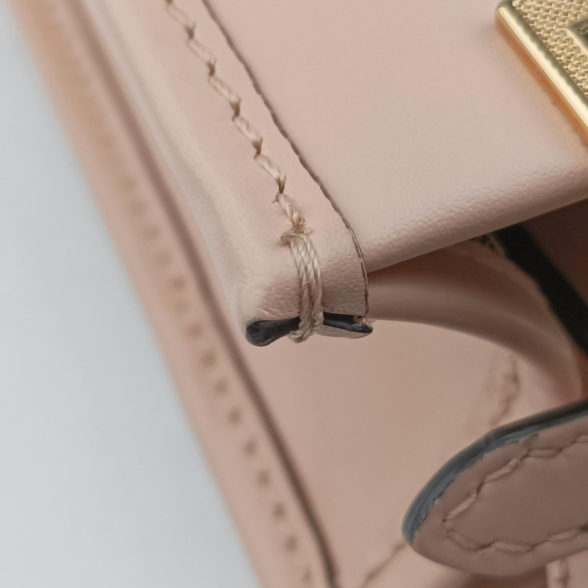 Pre-owned Fendi MINI SUNSHINE SHOPPER Pink Leather 8BS051 shoulderbag | stylenewstar