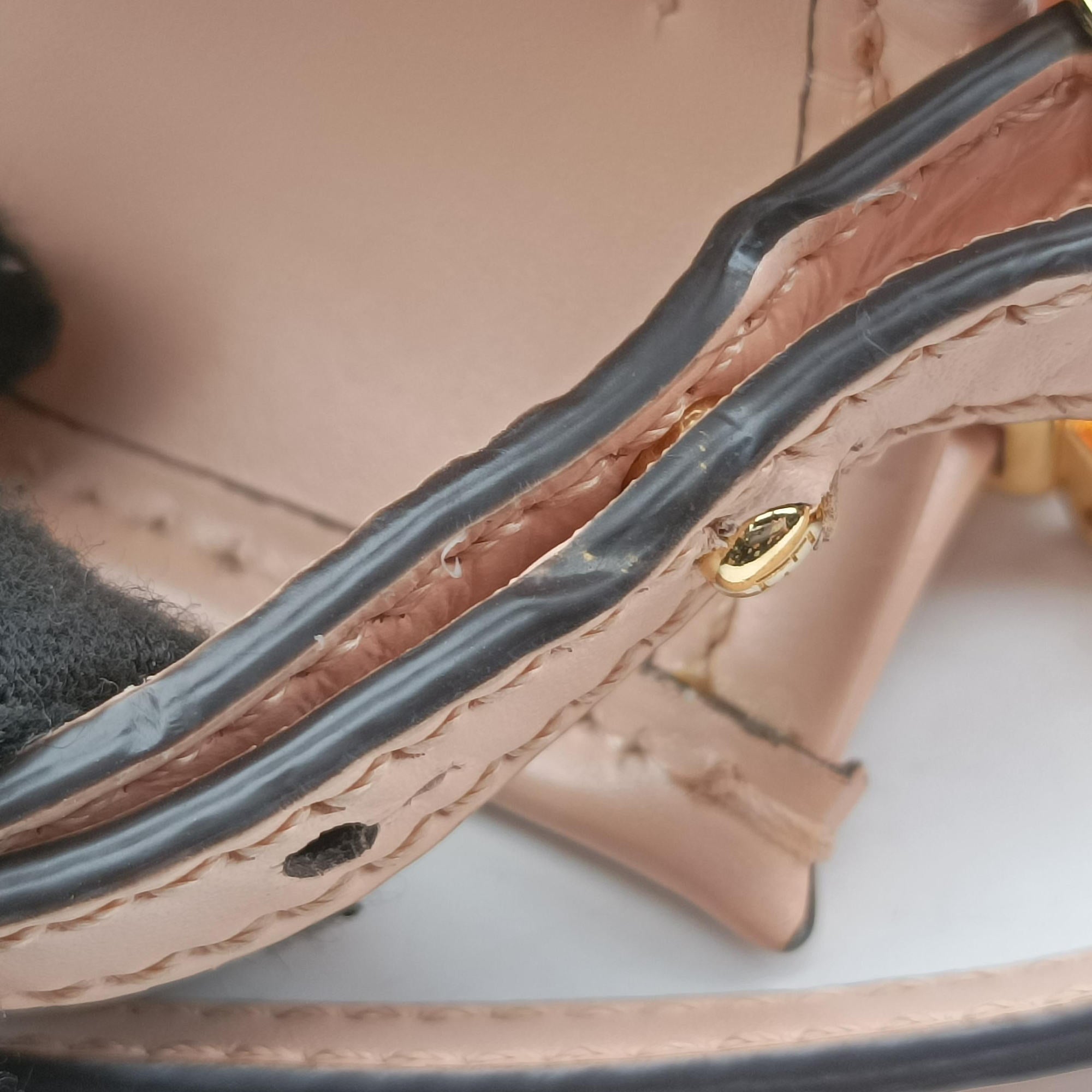 Pre-owned Fendi MINI SUNSHINE SHOPPER Pink Leather 8BS051 shoulderbag | stylenewstar