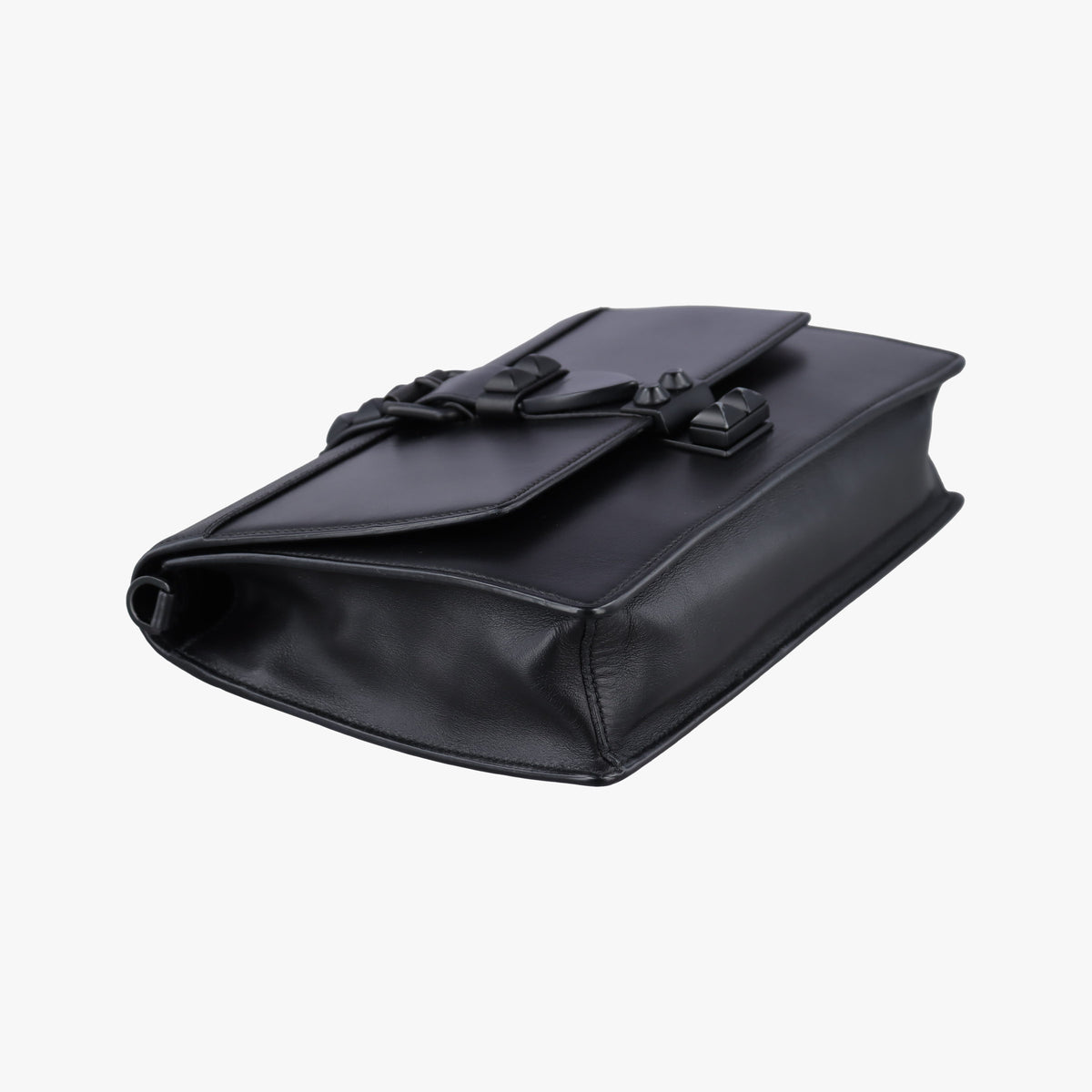 Secondhand Prada Electra Studded Black Leather 1BD120 shoulderbag | stylenewstar