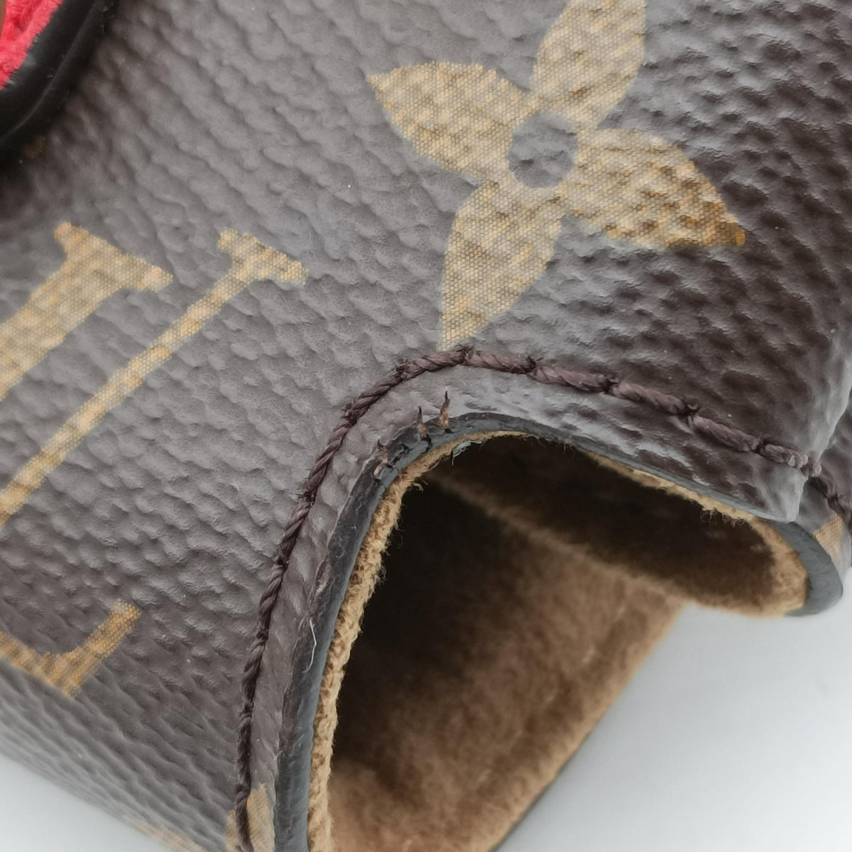 Vintage Louis Vuitton MARIGNAN Brown×COQUELICOT Monogram Canvas×calf leather M44544 shoulderbag | stylenewstar