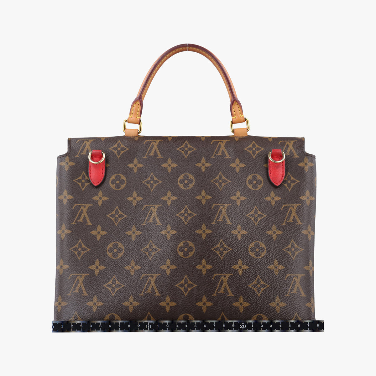 Vintage Louis Vuitton MARIGNAN Brown×COQUELICOT Monogram Canvas×calf leather M44544 shoulderbag | stylenewstar