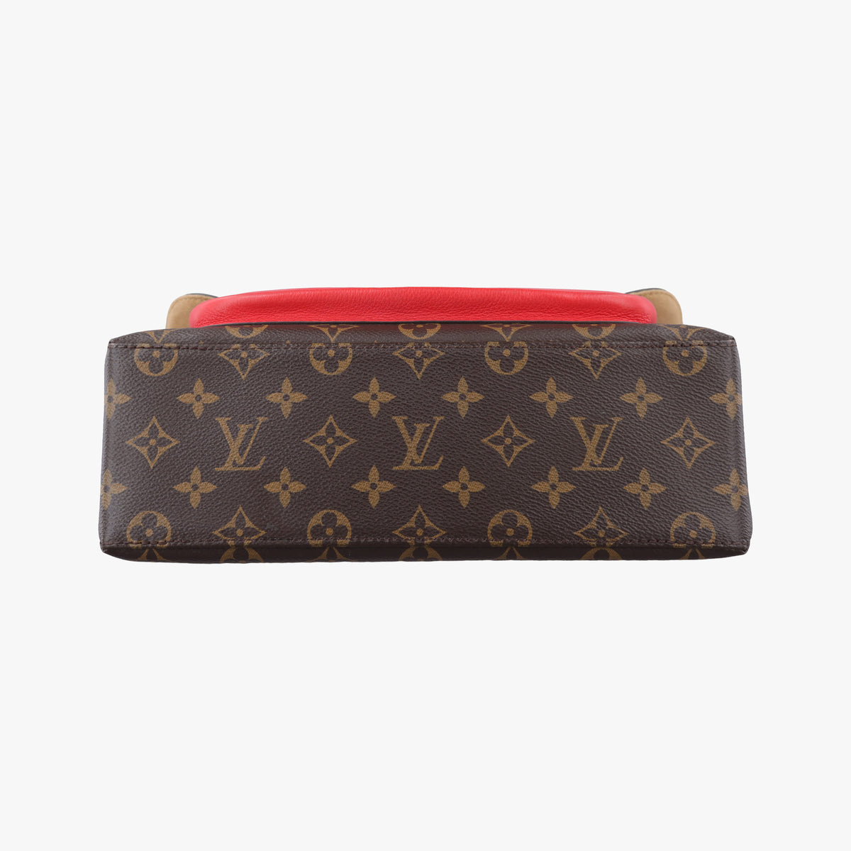 Vintage Louis Vuitton MARIGNAN Brown×COQUELICOT Monogram Canvas×calf leather M44544 shoulderbag | stylenewstar