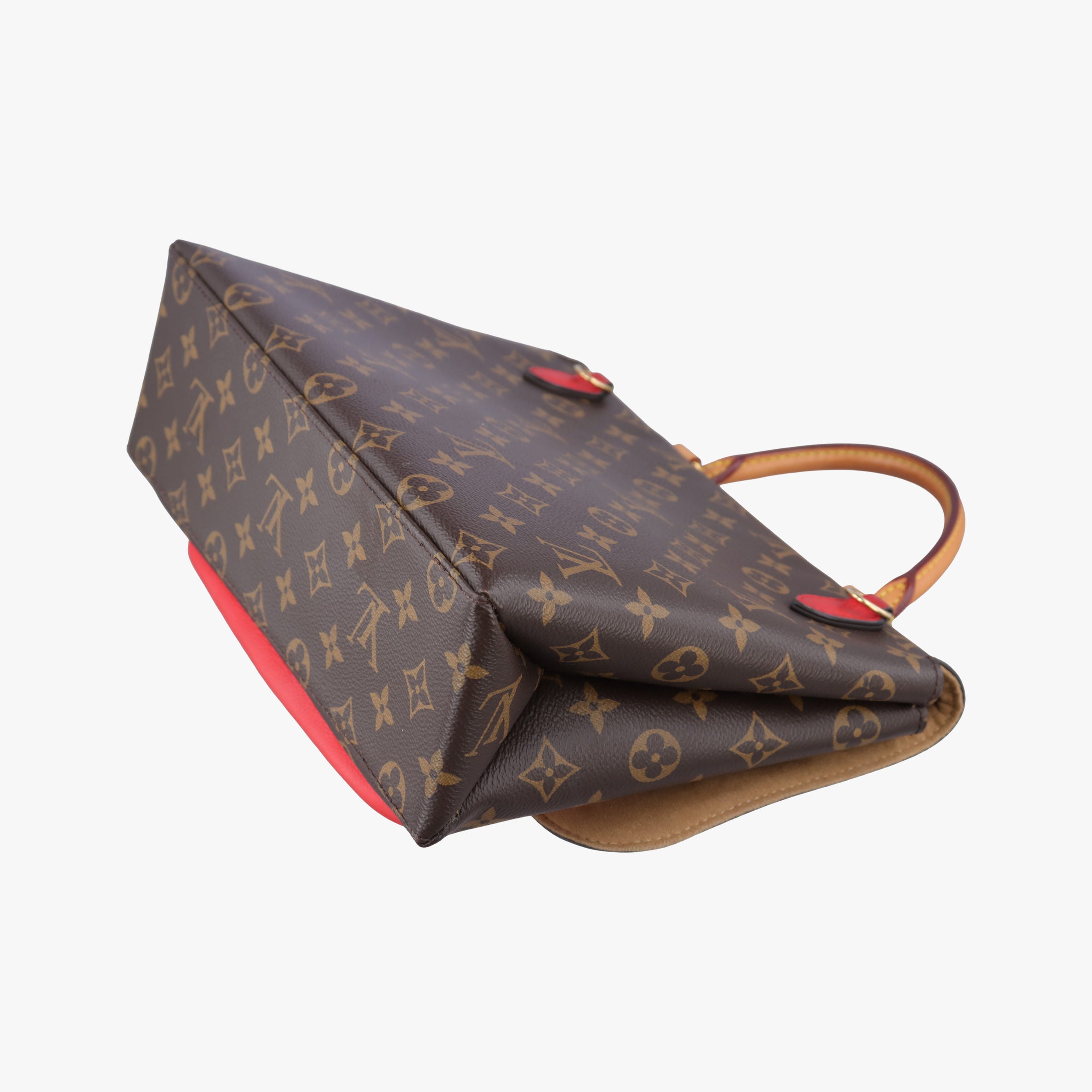 Vintage Louis Vuitton MARIGNAN Brown×COQUELICOT Monogram Canvas×calf leather M44544 shoulderbag | stylenewstar