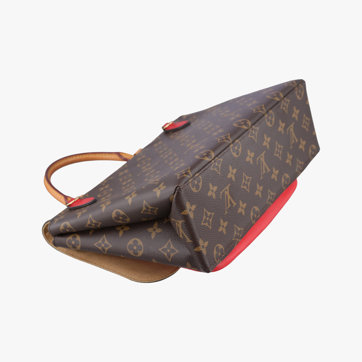 Vintage Louis Vuitton MARIGNAN Brown×COQUELICOT Monogram Canvas×calf leather M44544 shoulderbag | stylenewstar