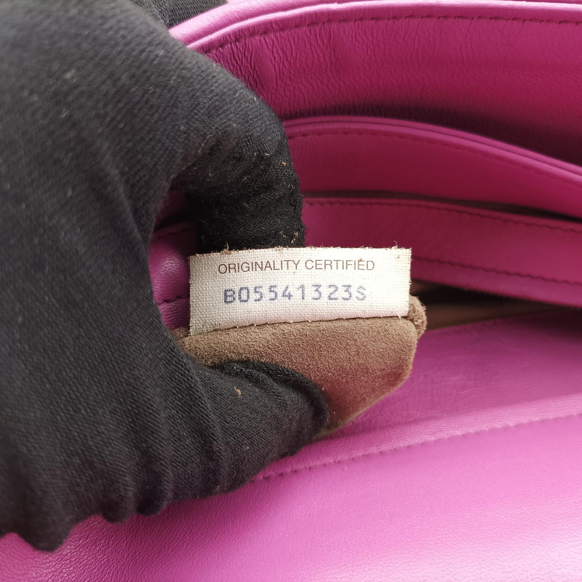 Pre-owned Bottega Veneta Intrecciato Olimpia Pink lambskin  shoulderbag | stylenewstar