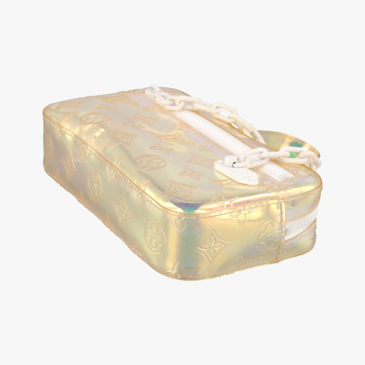 Pre-owned Louis Vuitton Pochette Volga prism pvc vinyl M55261 clutchbag | stylenewstar