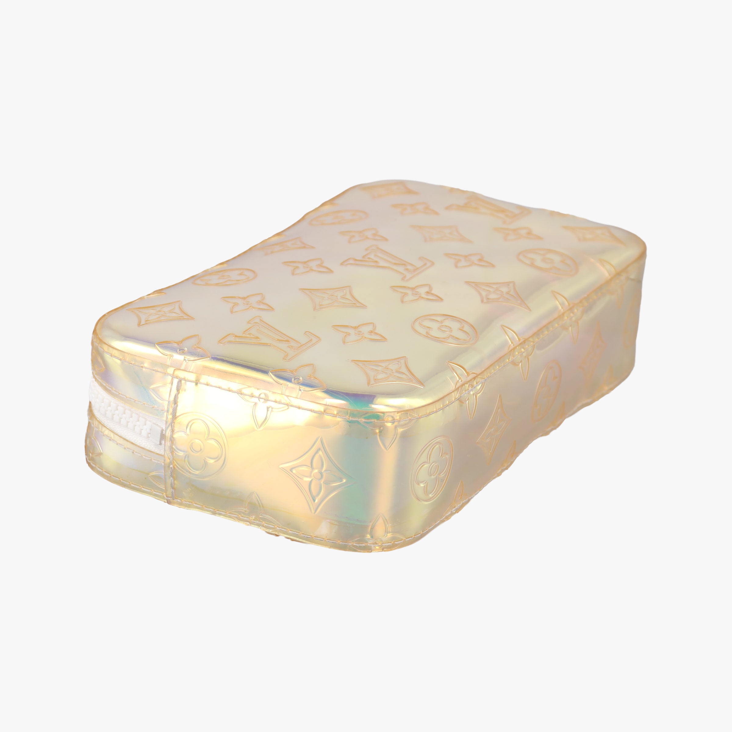 Pre-owned Louis Vuitton Pochette Volga prism pvc vinyl M55261 clutchbag | stylenewstar
