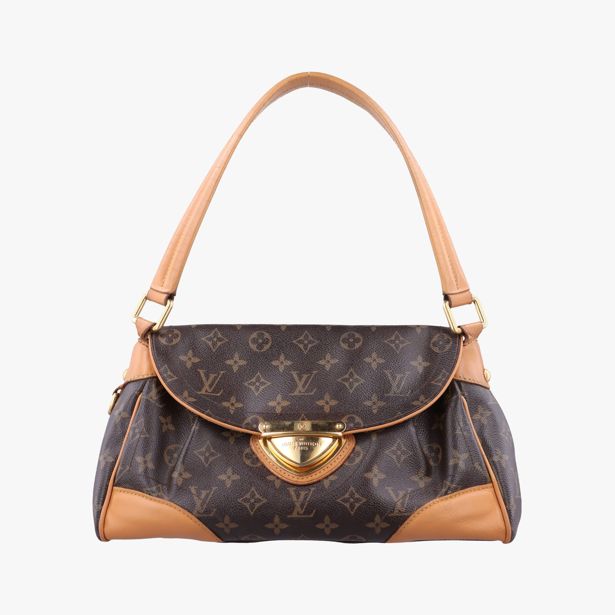 Vintage Louis Vuitton Beverly MM brown Monogram Canvas M40121 handbag | stylenewstar