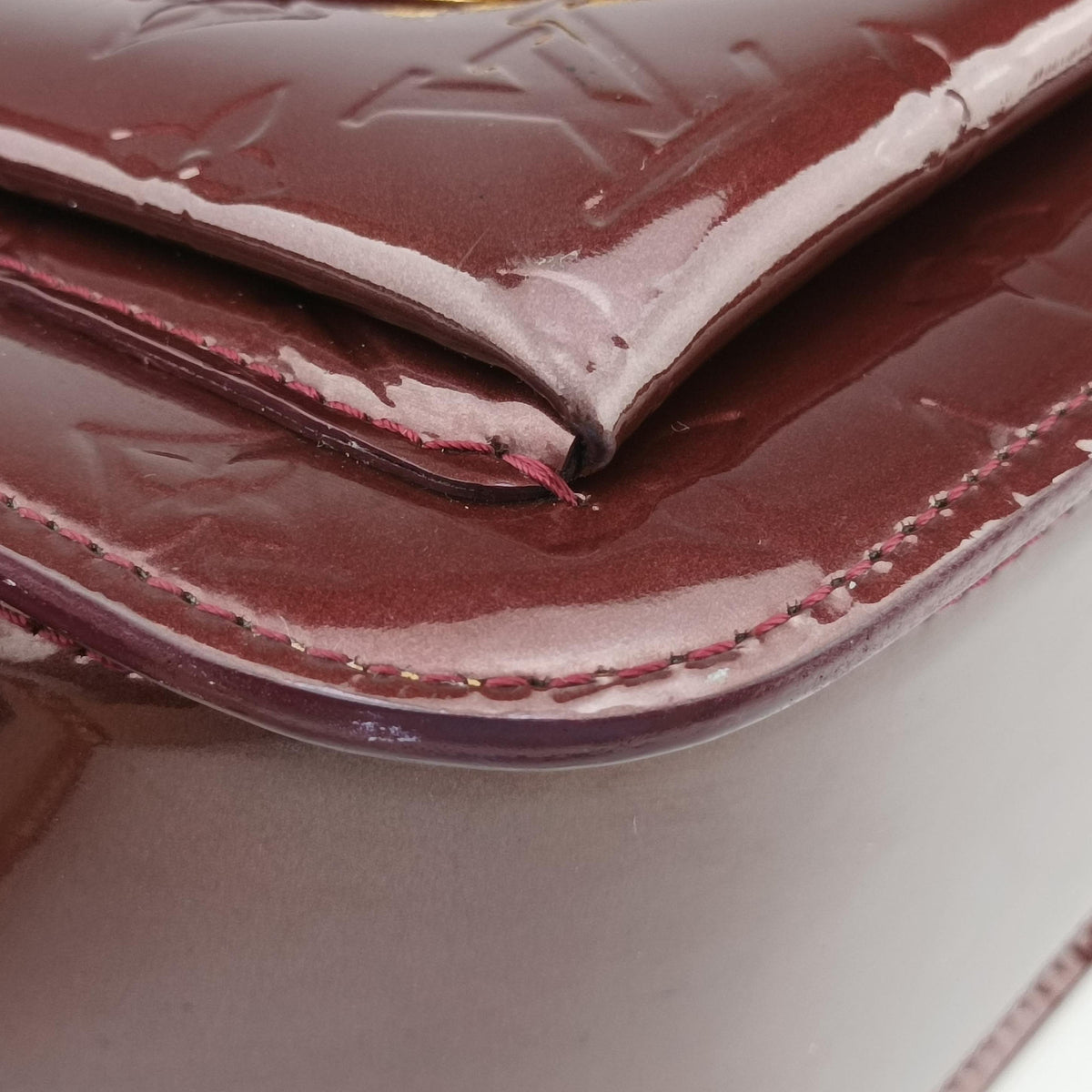 Pre-owned Louis Vuitton MIRADA AMARANTE Vernis M91397 shoulderbag | stylenewstar