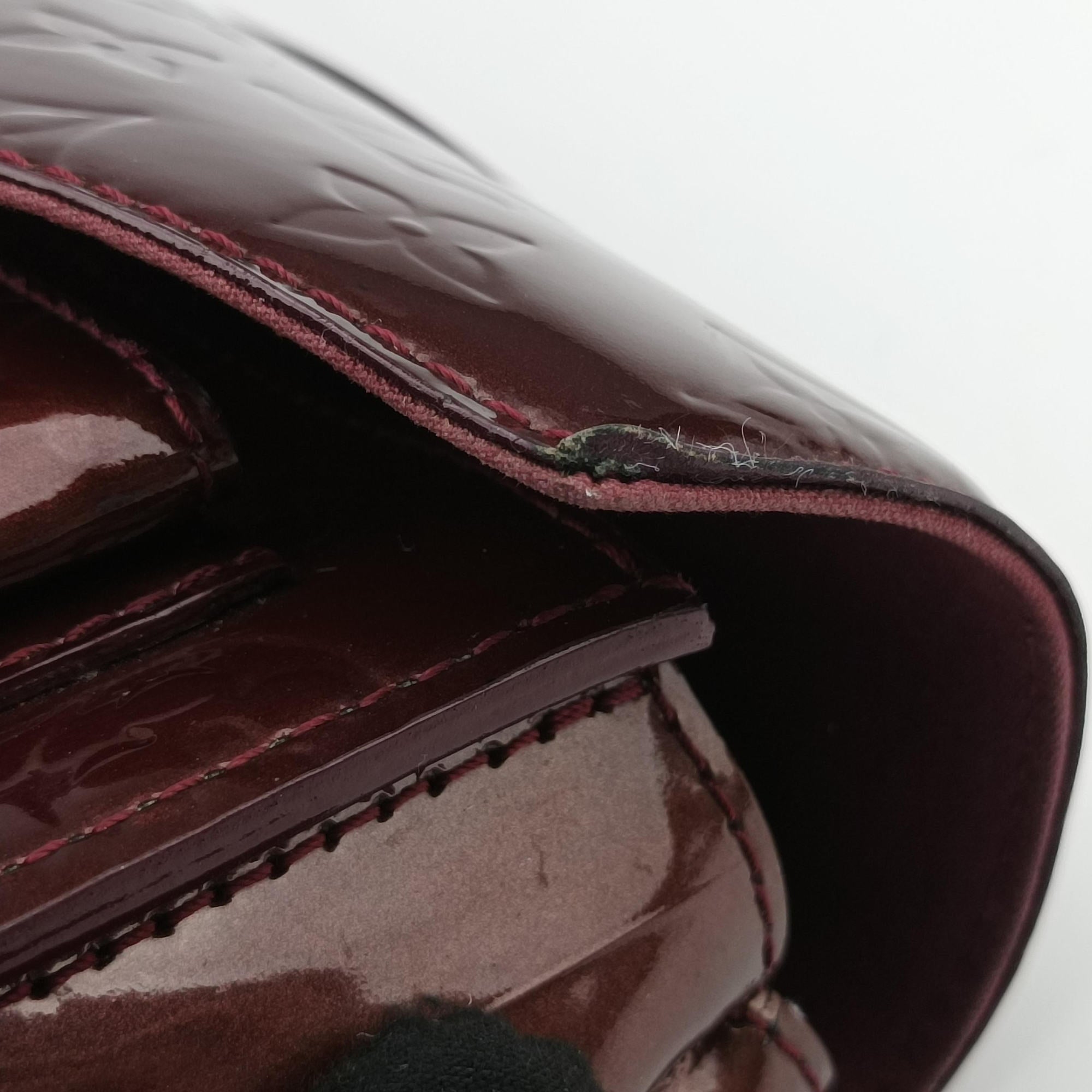 Pre-owned Louis Vuitton MIRADA AMARANTE Vernis M91397 shoulderbag | stylenewstar