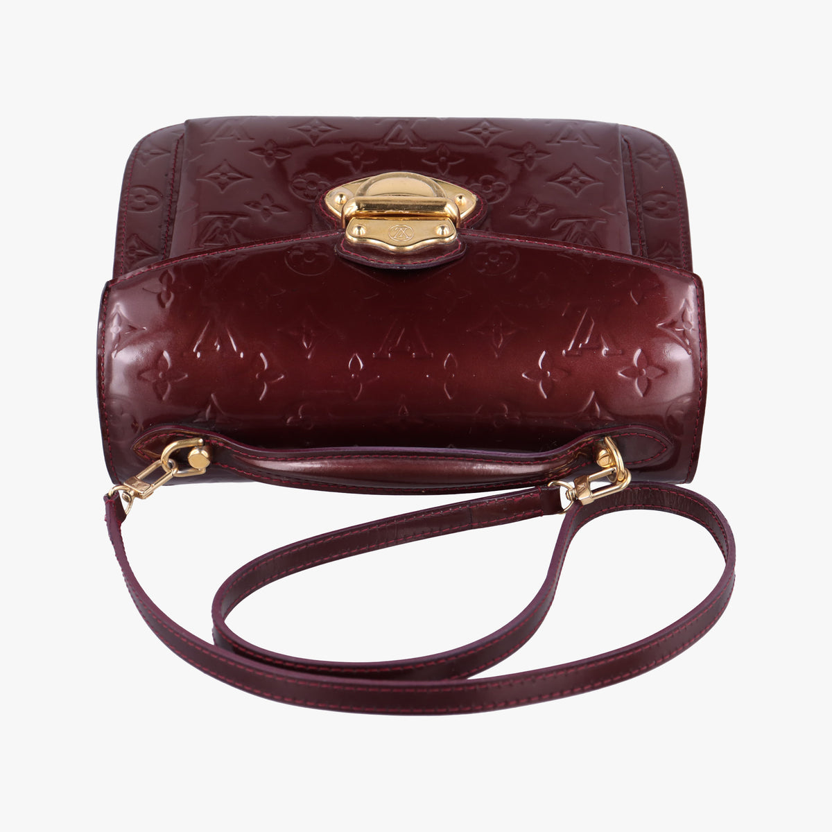Vintage Louis Vuitton MIRADA AMARANTE Vernis M91397 shoulderbag | stylenewstar